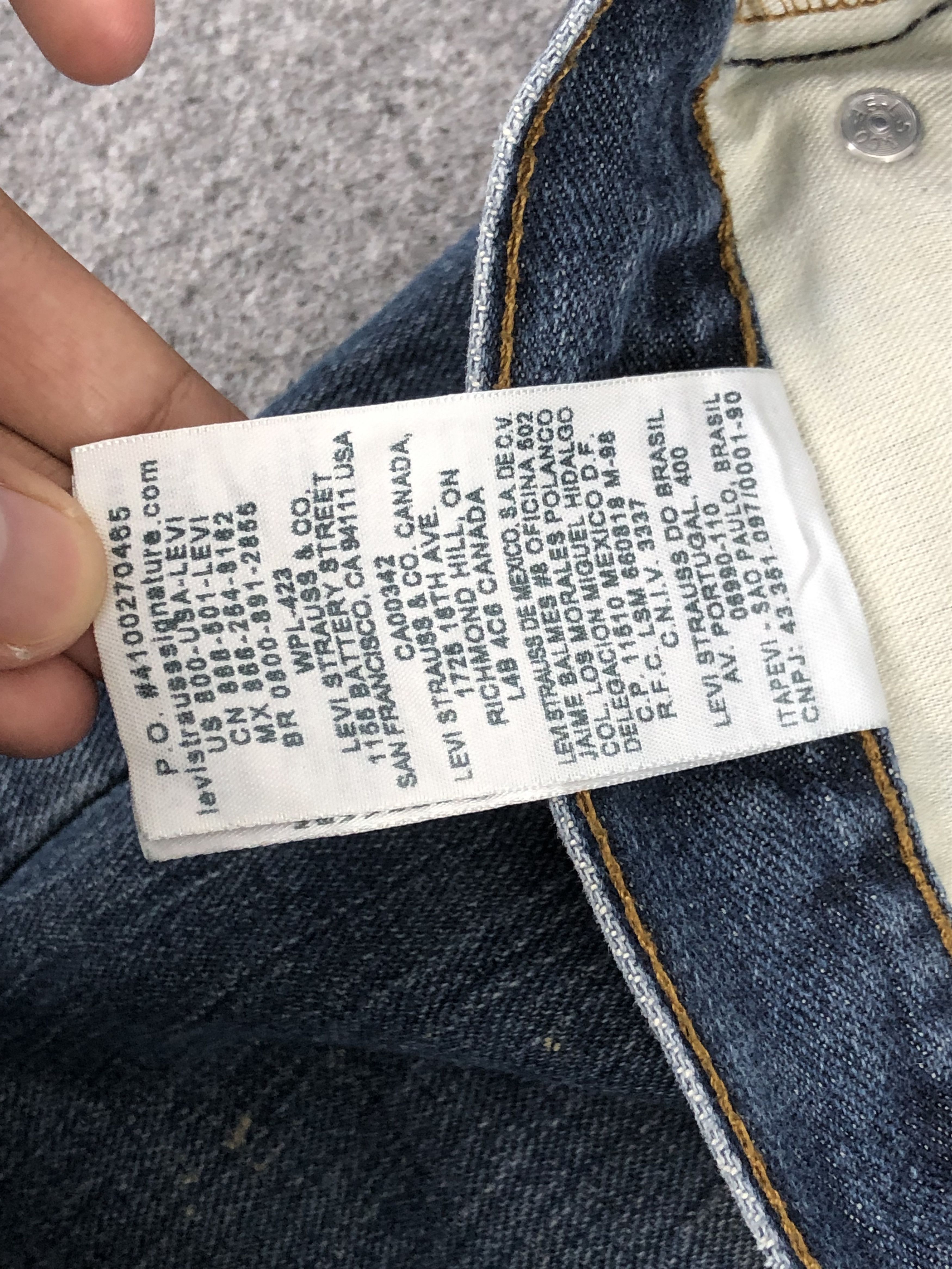 Levi's × Vintage Vintage Levis Signature Faded Blue Jeans Size US 34 / EU 50 - 9 Thumbnail