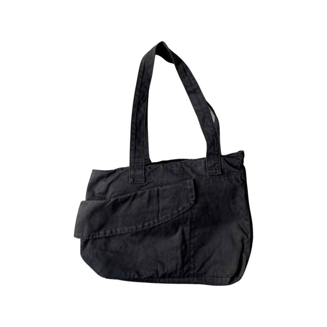 Pre-owned Yohji Yamamoto Noir Tote Bag In Black