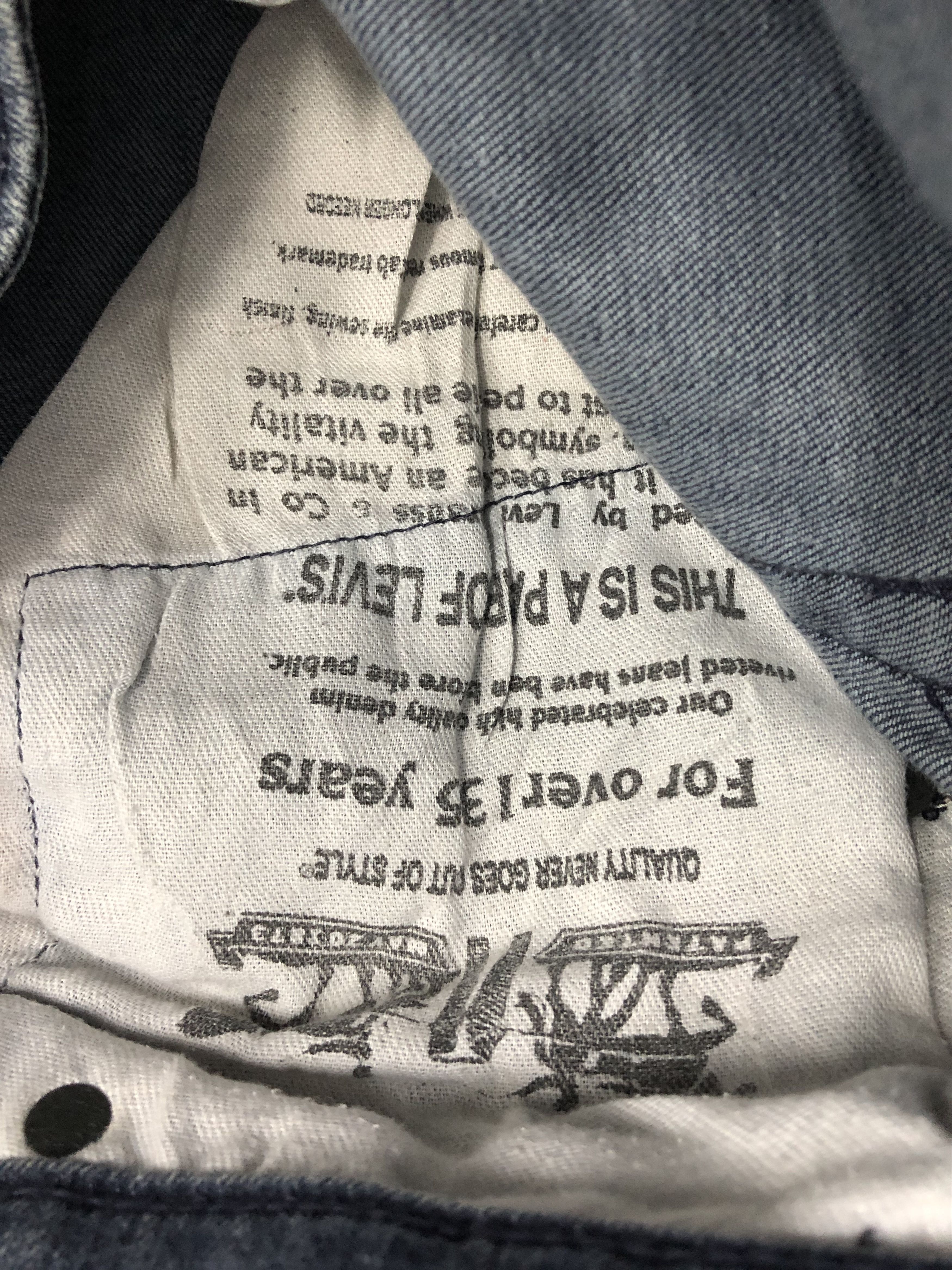 Levi's Vintage Levis 511 Faded Black Jeans DP1207 Size US 31 - 10 Thumbnail