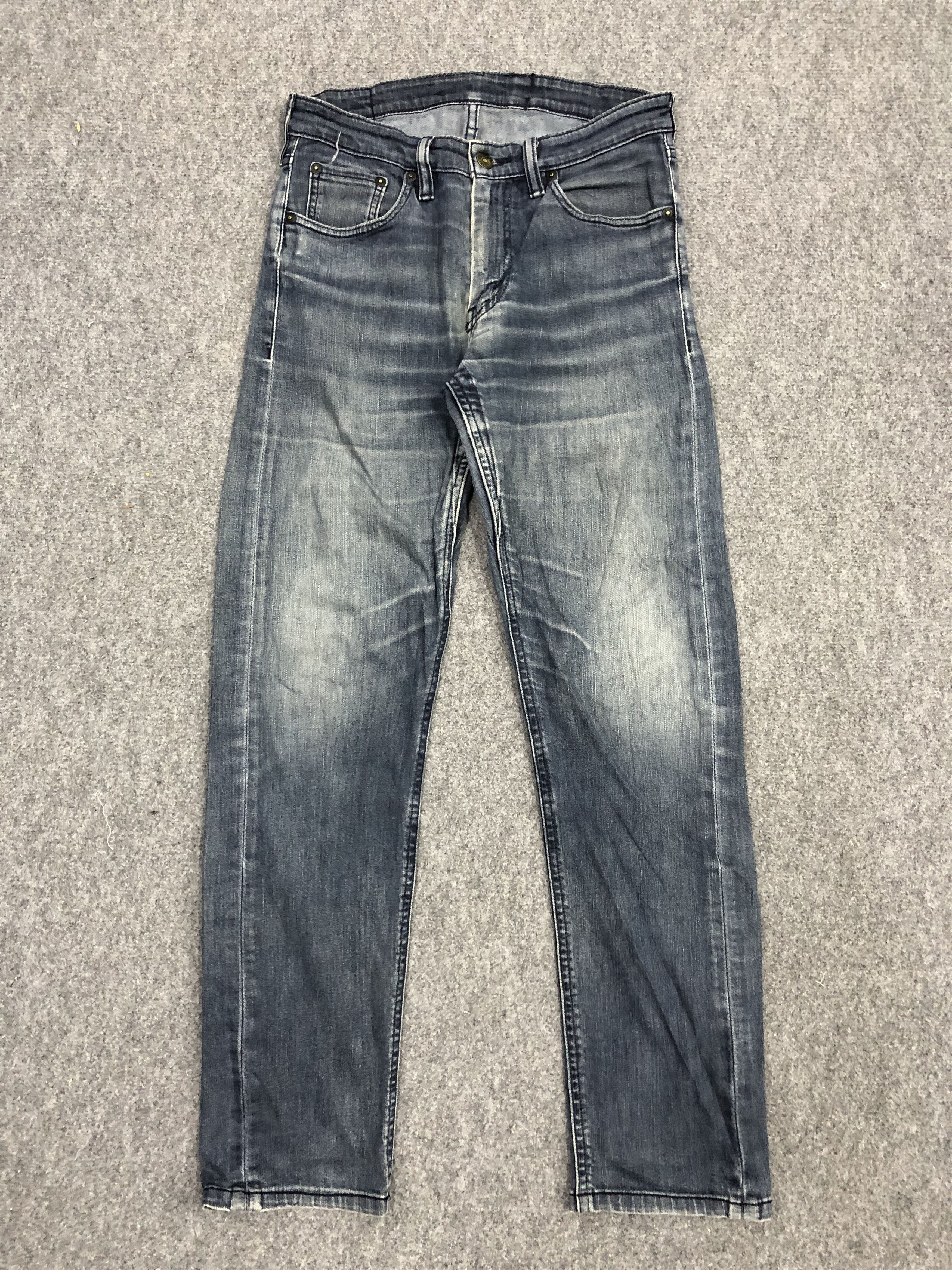 Levi's Vintage Levis 511 Faded Black Jeans DP1207 Size US 31 - 1 Thumbnail