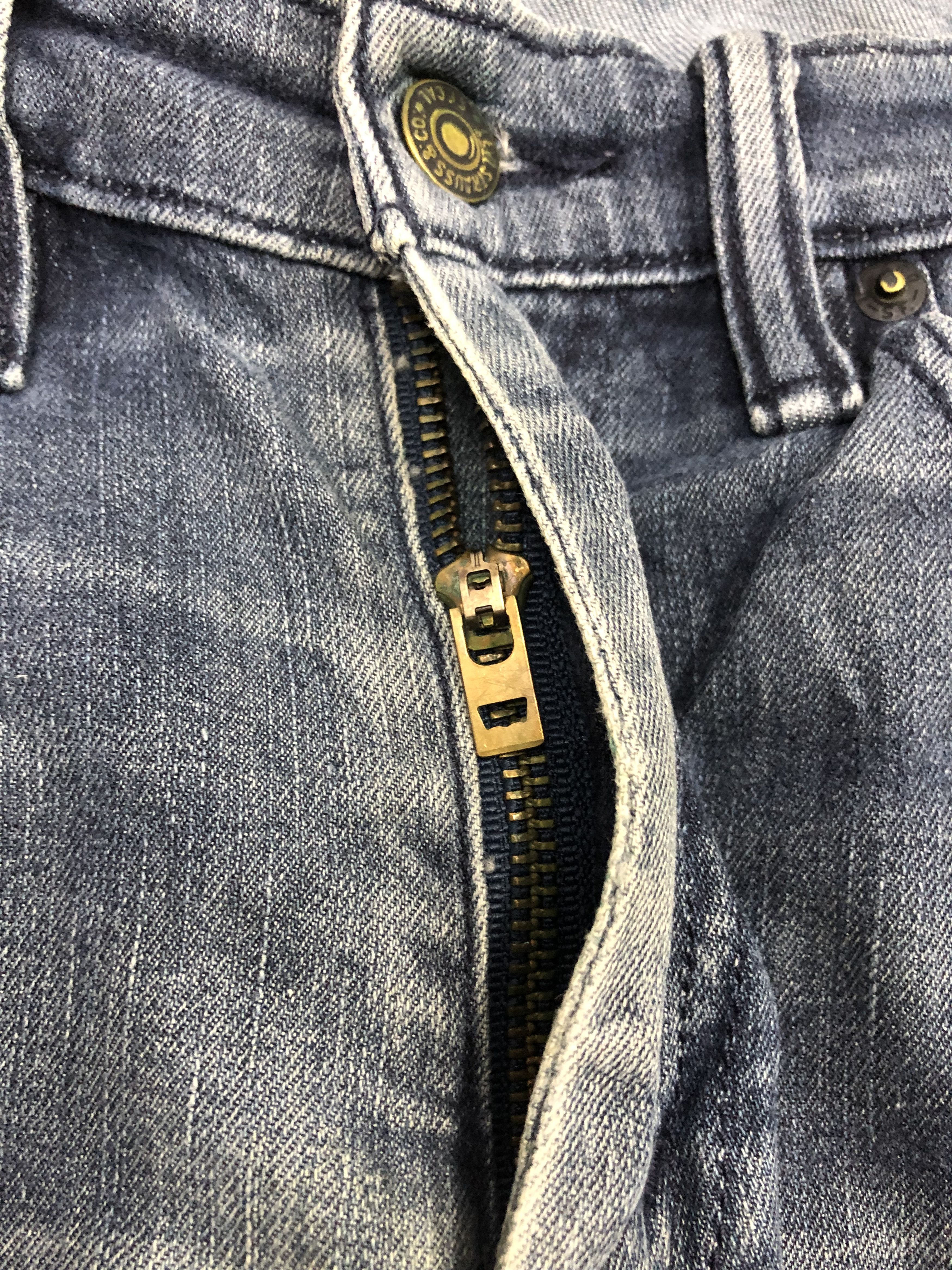 Levi's Vintage Levis 511 Faded Black Jeans DP1207 Size US 31 - 9 Thumbnail
