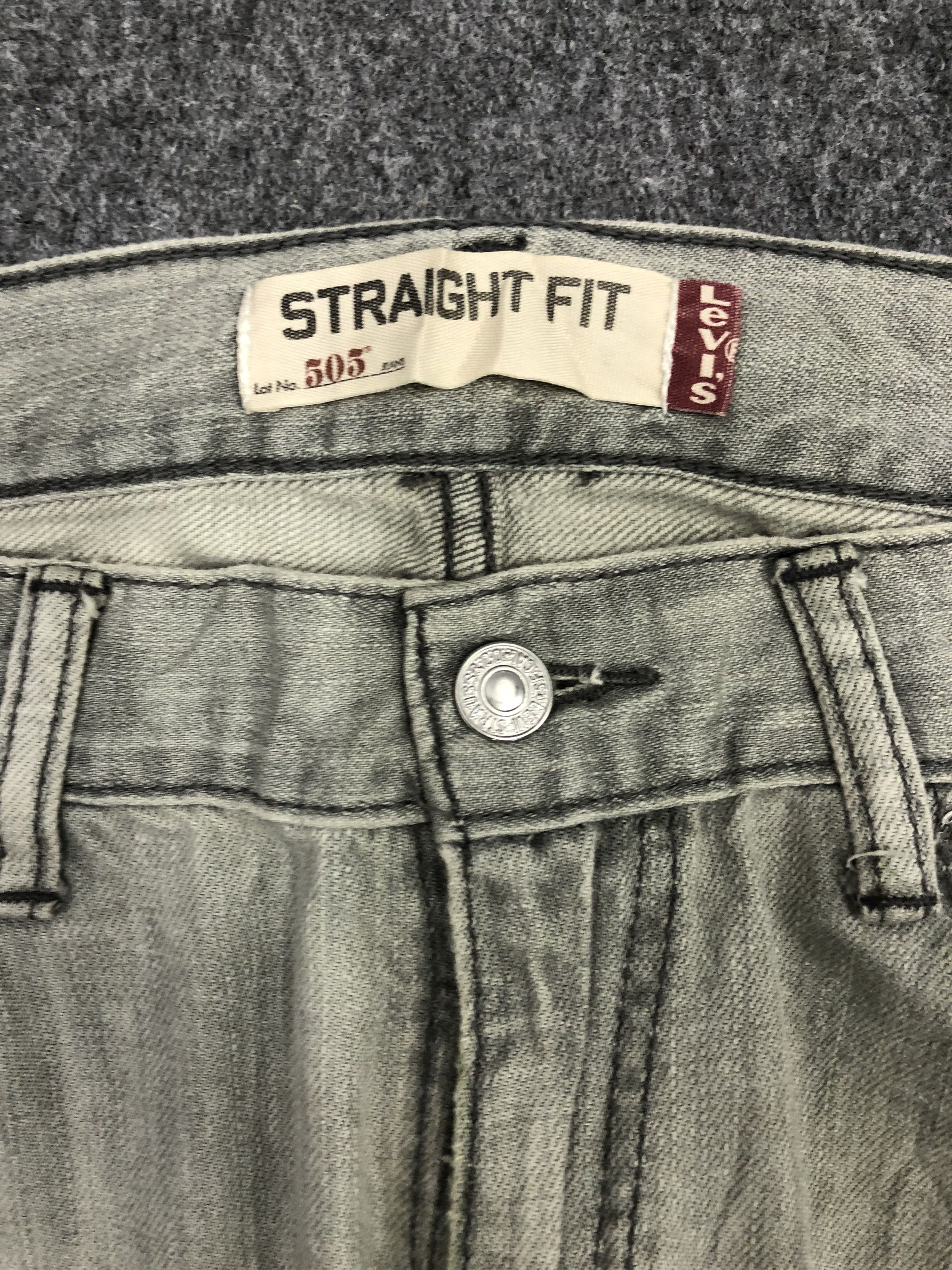 Levi's Vintage Levis 505 Light Wash Jeans DP1208 Size US 32 / EU 48 - 6 Thumbnail