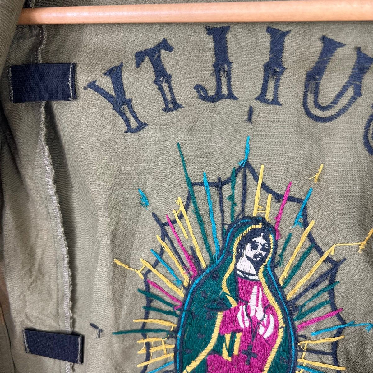 Wacko Maria Wacko Maria M-65 Field Jacket Virgin Mary Embroidered M Size US M / EU 48-50 / 2 - 10 Thumbnail