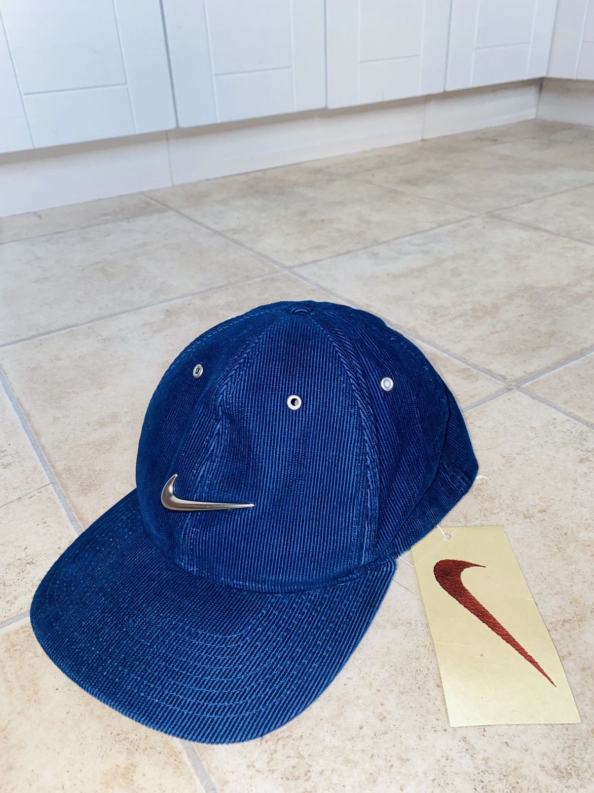 Nike × Vintage 90s Corduroy Cap Carhartt Jordan ACG Size ONE SIZE - 2 Thumbnail