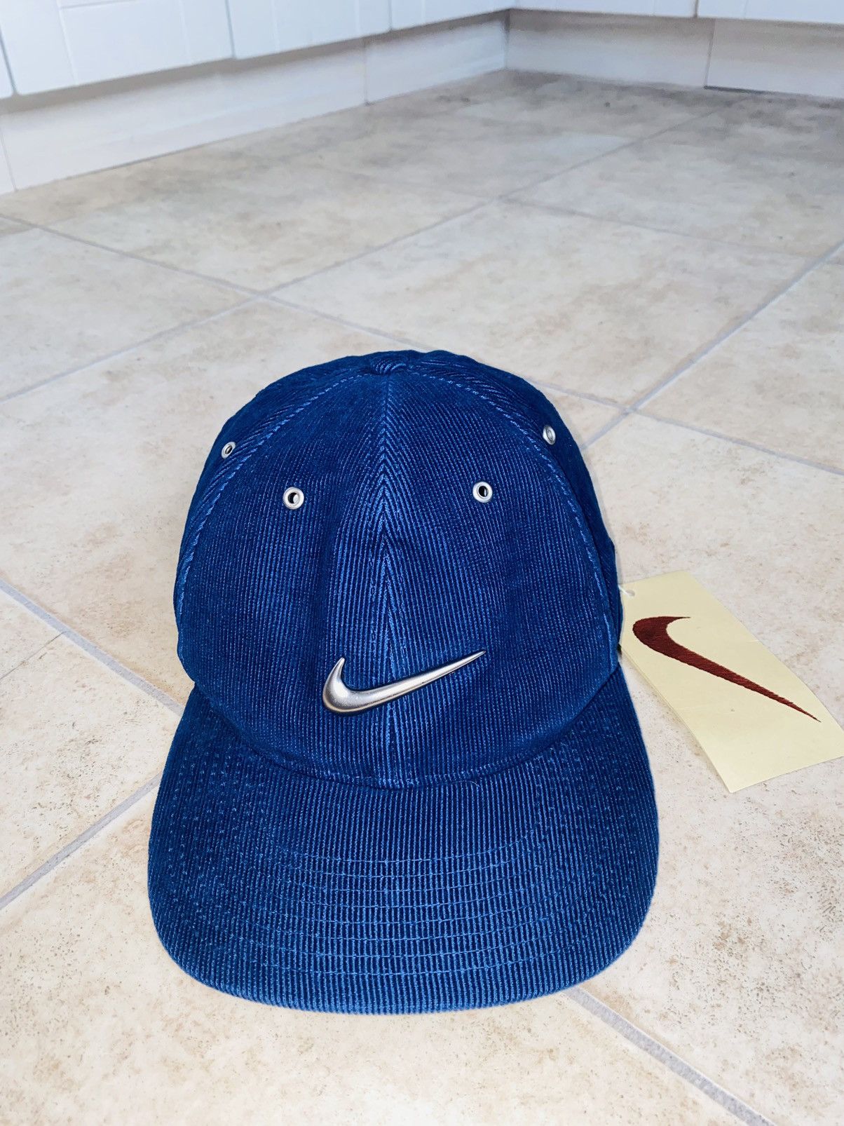 Nike × Vintage 90s Corduroy Cap Carhartt Jordan ACG Size ONE SIZE - 4 Thumbnail