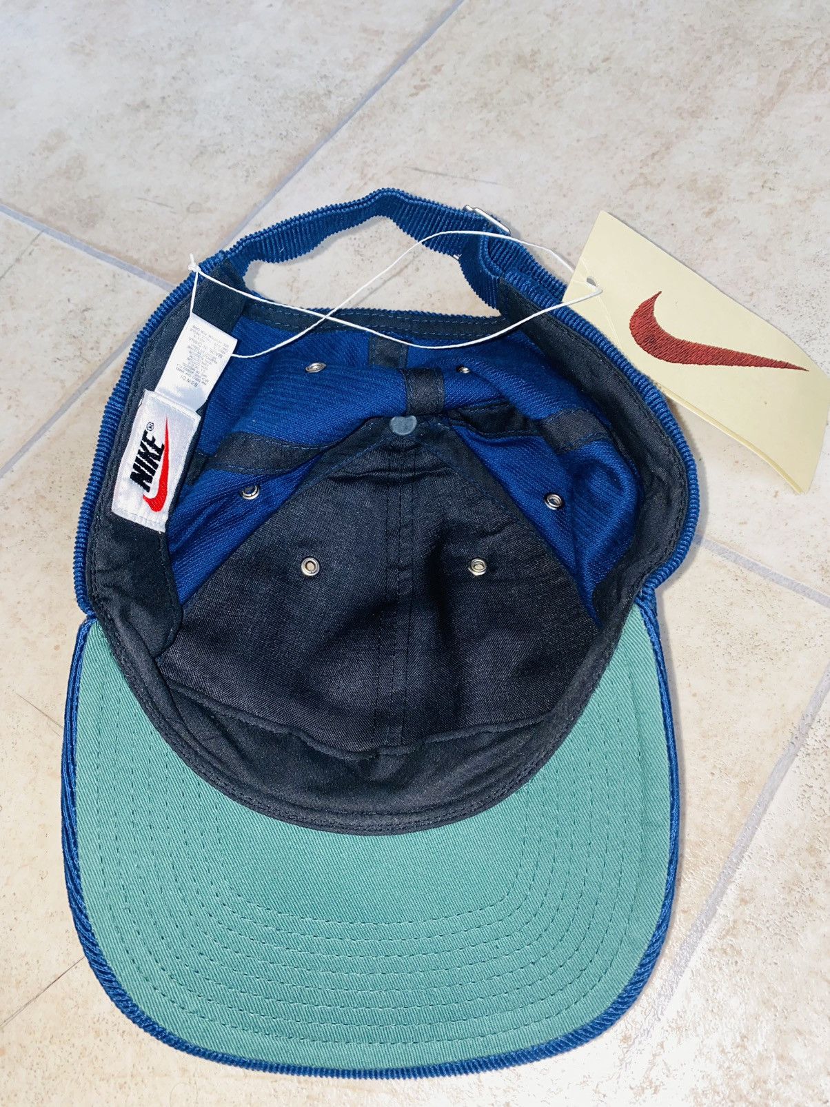 Nike × Vintage 90s Corduroy Cap Carhartt Jordan ACG Size ONE SIZE - 7 Thumbnail