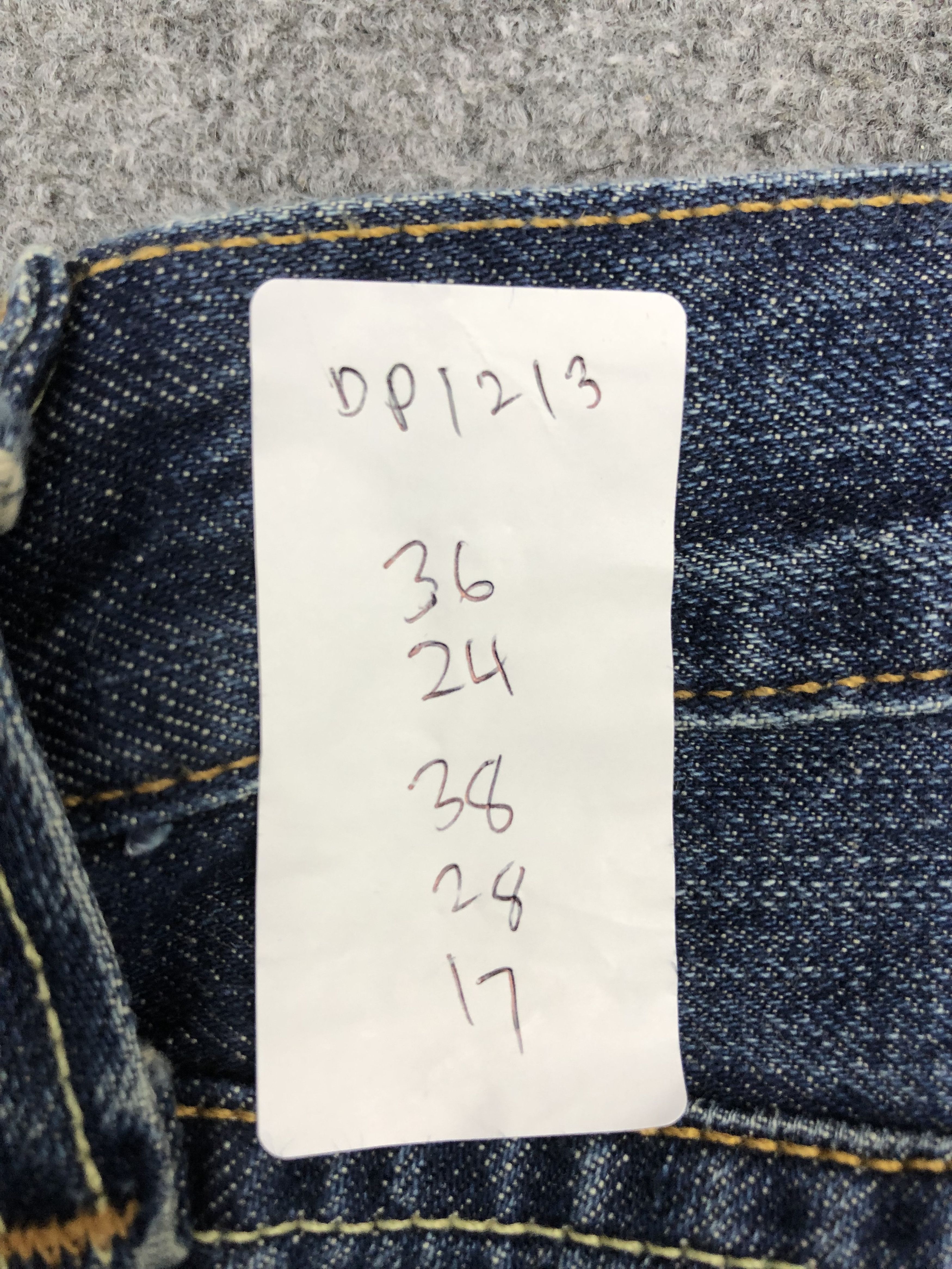 Levi's Vintage Levis Capital E Faded Blue Jeans DP1213 Size US 36 / EU 52 - 12 Thumbnail