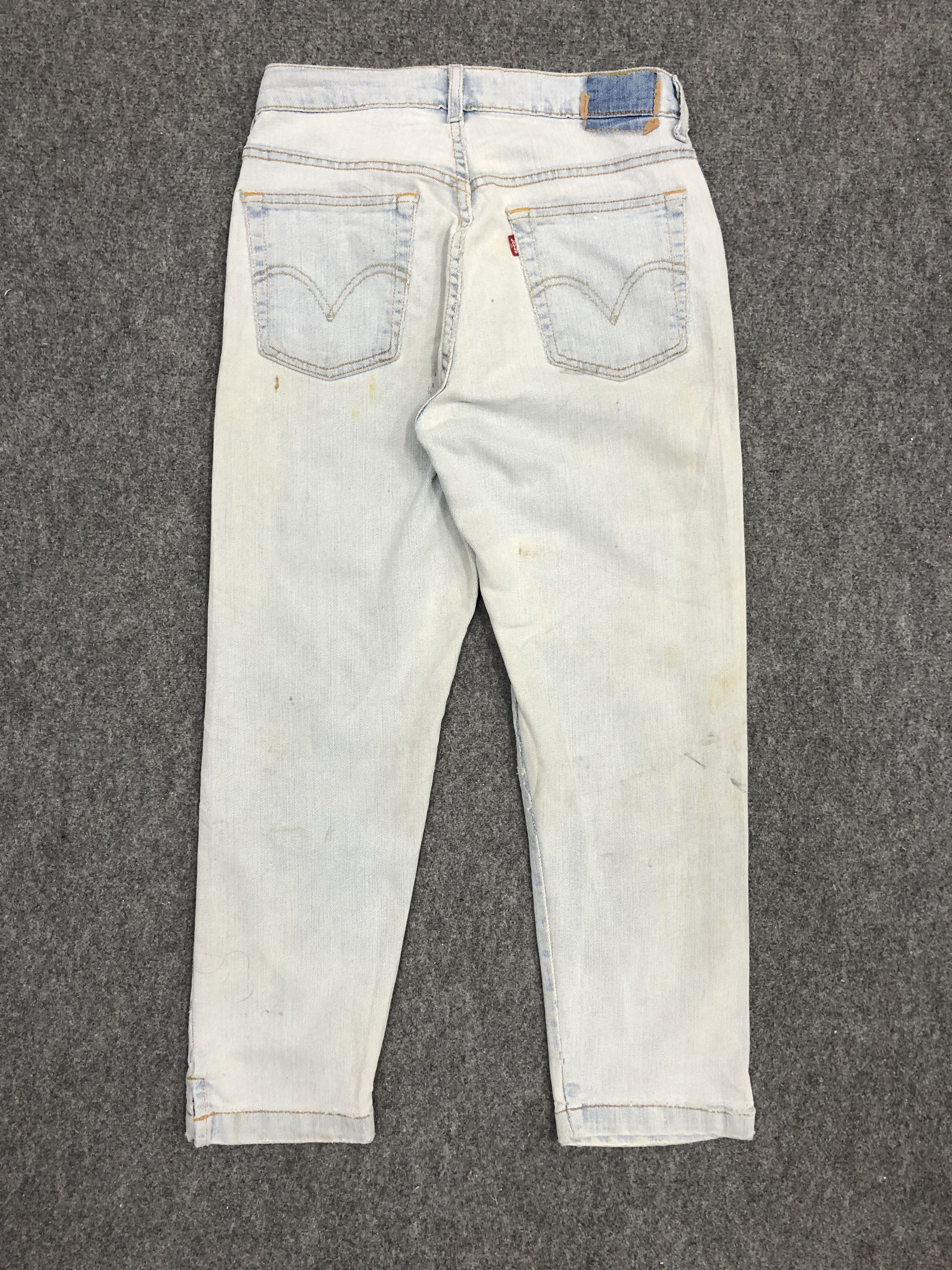 Levi's Vintage Dirty Levis Light Wash Jeans DP1215 Size US 30 / EU 46 - 3 Thumbnail