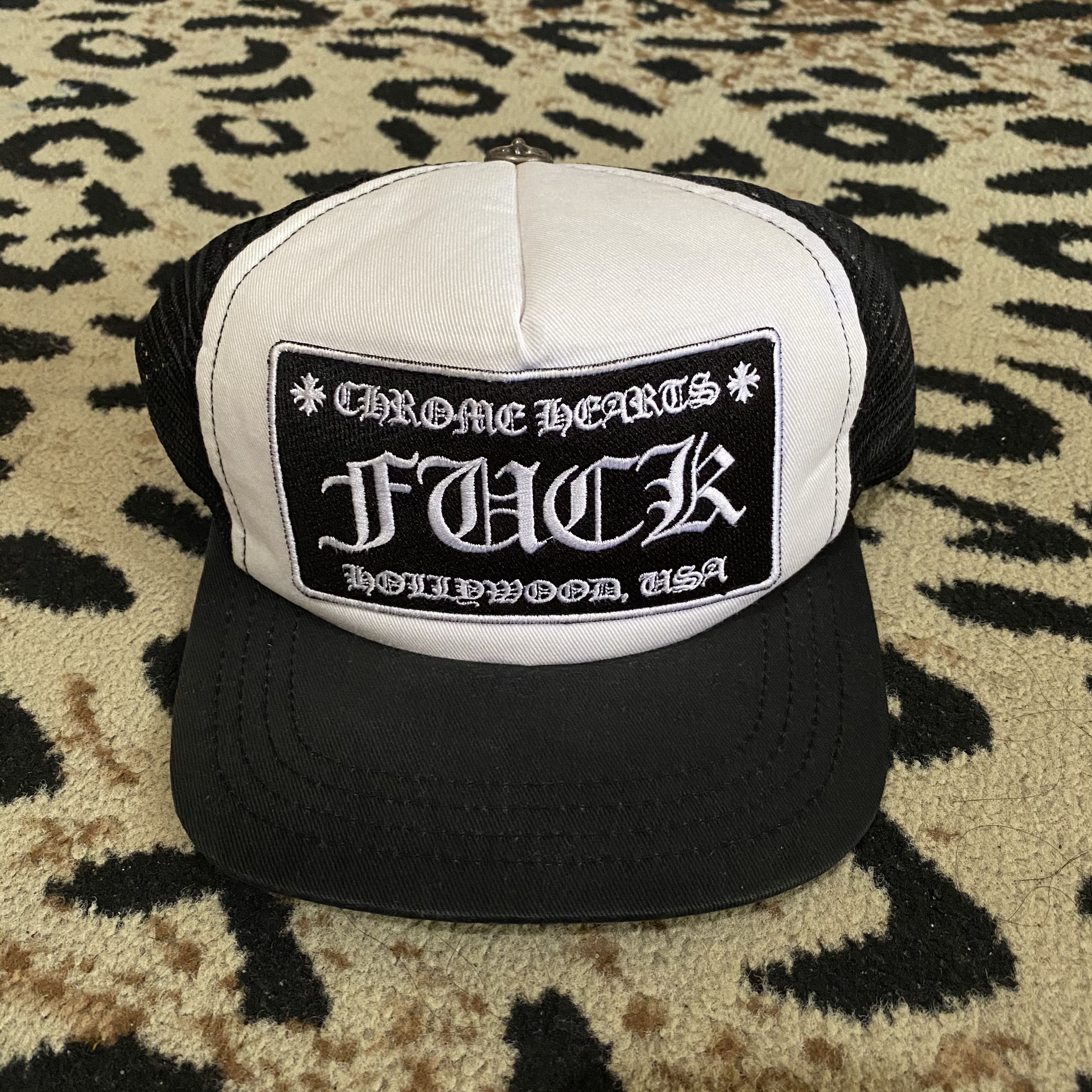 Chrome Hearts Chrome Hearts Trucker Hats Size ONE SIZE - 1 Thumbnail