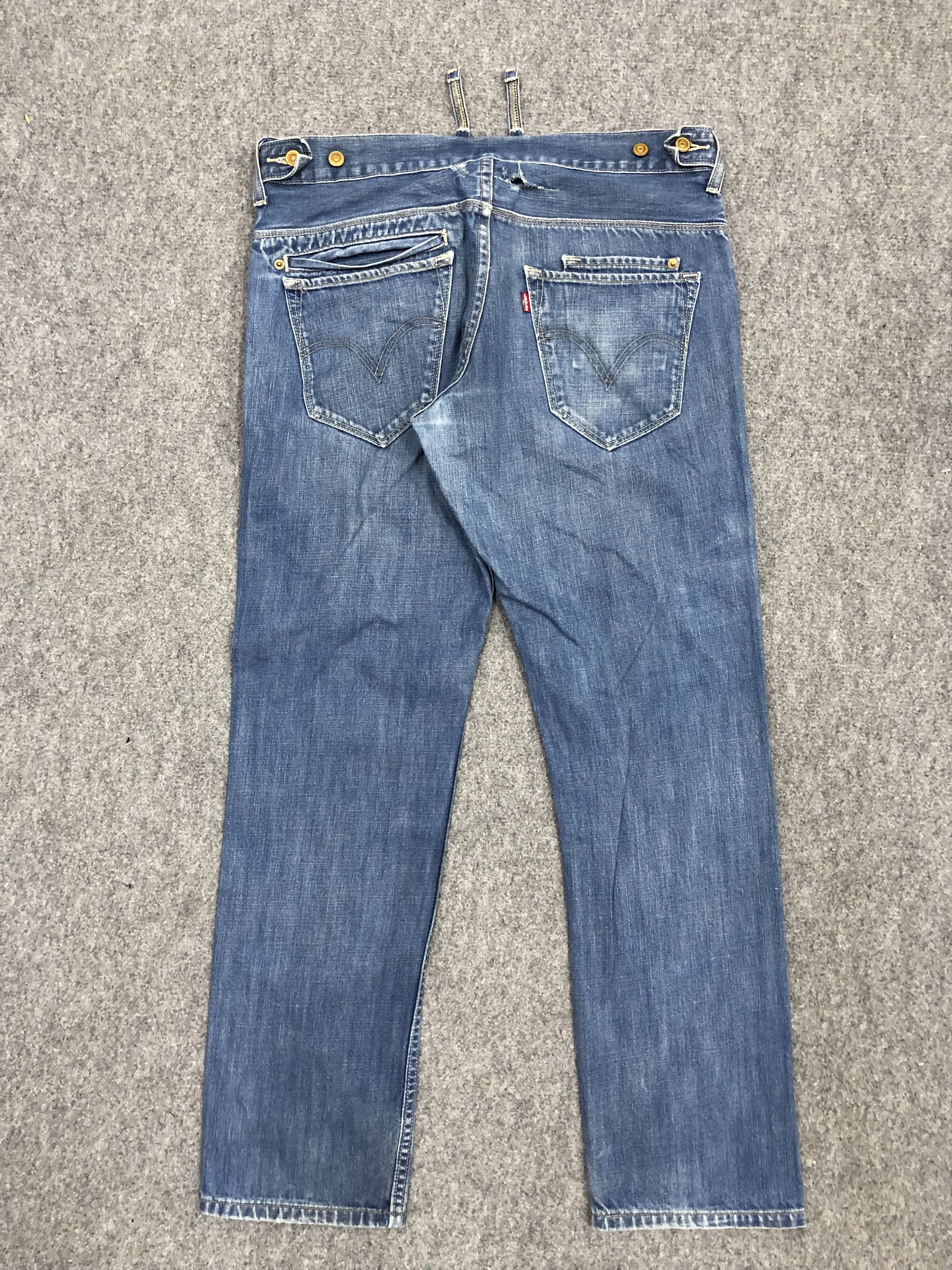 Levi's Vintage Levis 511 Light Blue Jeans DP1217 Size US 34 / EU 50 - 3 Thumbnail