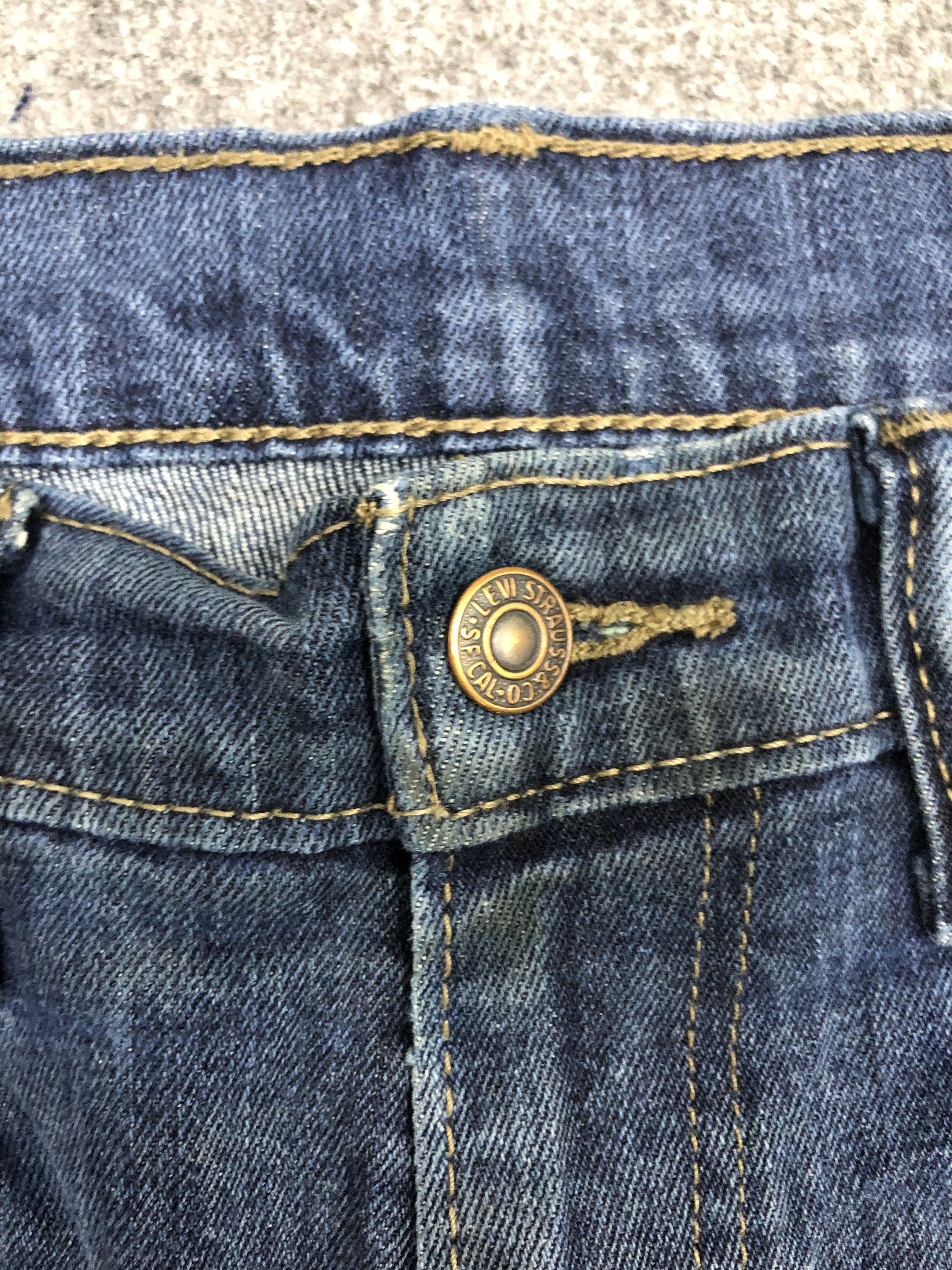 Levi's × Vintage Vintage Dirty Levis 511 Faded Blue Jeans DP1218 Size US 35 - 10 Thumbnail