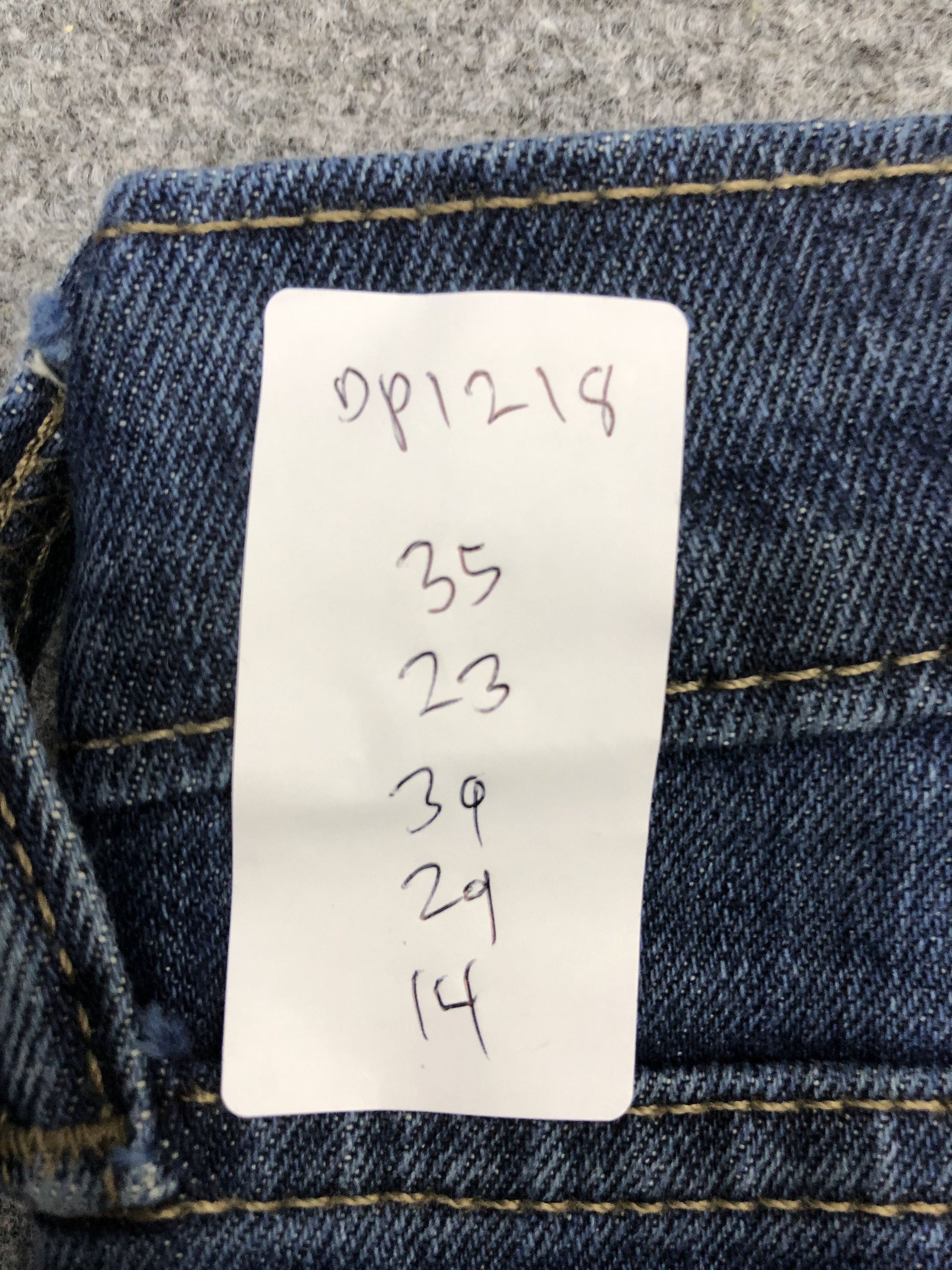 Levi's × Vintage Vintage Dirty Levis 511 Faded Blue Jeans DP1218 Size US 35 - 12 Thumbnail
