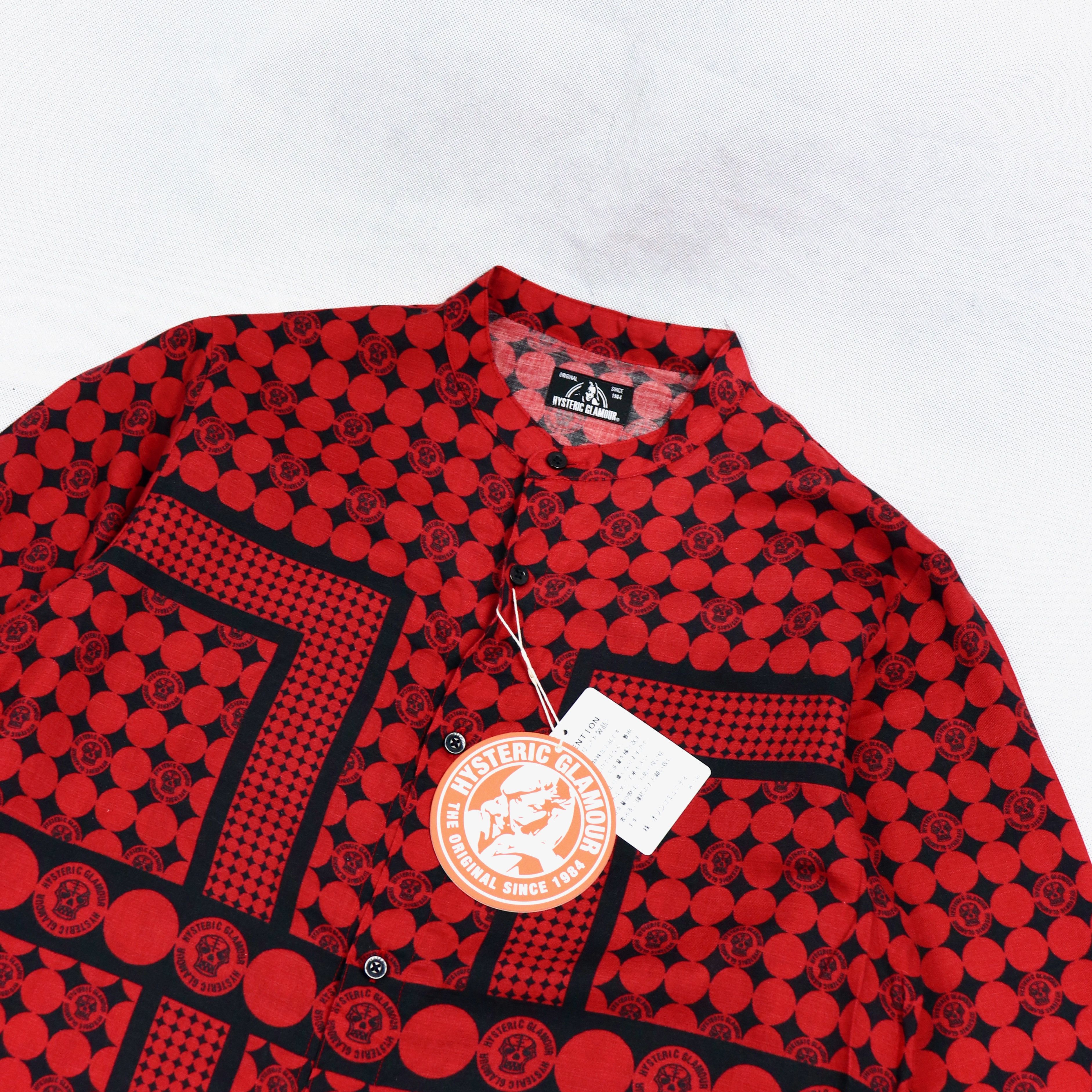 Hysteric Glamour Skull Printed Brand New Overlong Shirt Size M / US 6-8 / IT 42-44 - 3 Thumbnail