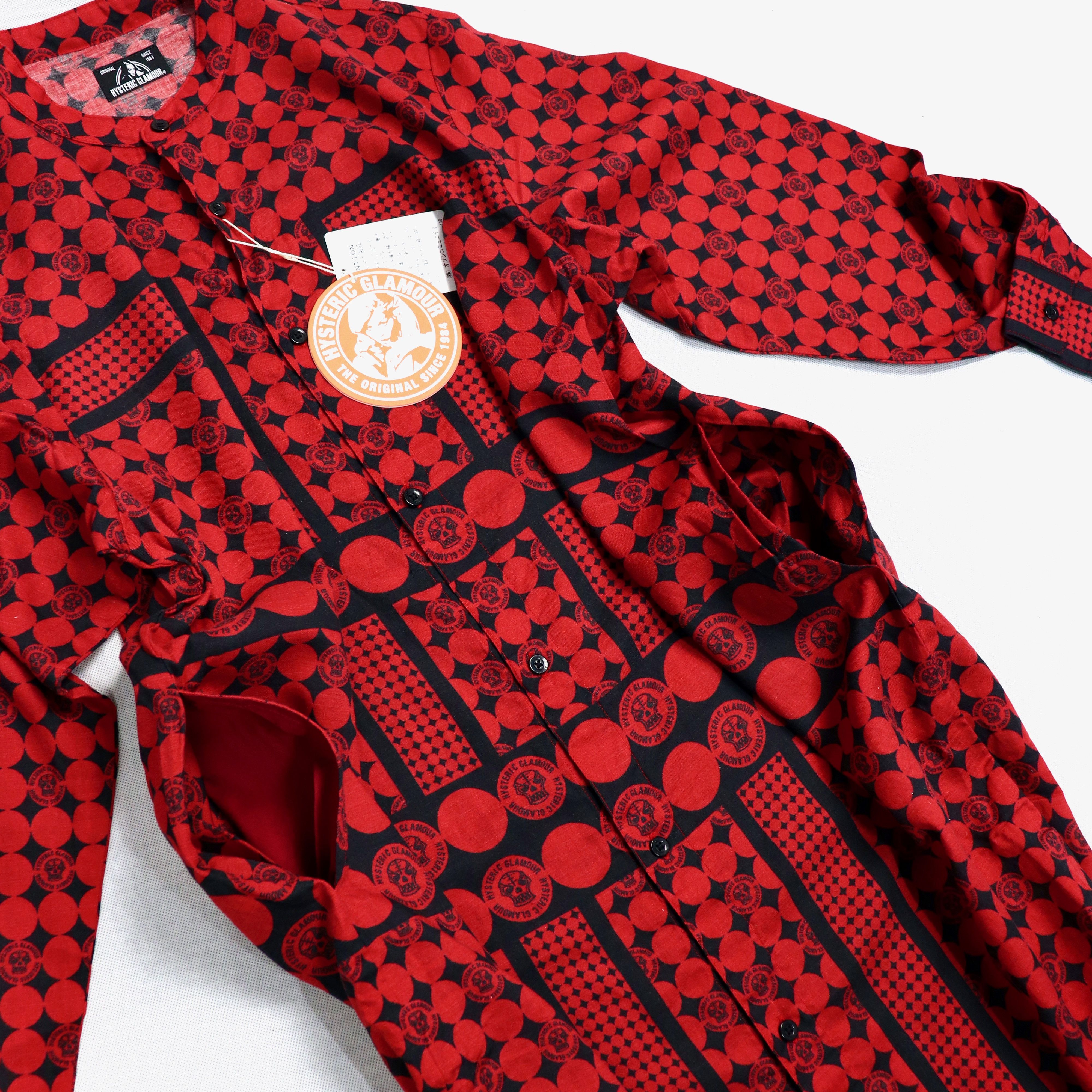 Hysteric Glamour Skull Printed Brand New Overlong Shirt Size M / US 6-8 / IT 42-44 - 8 Thumbnail