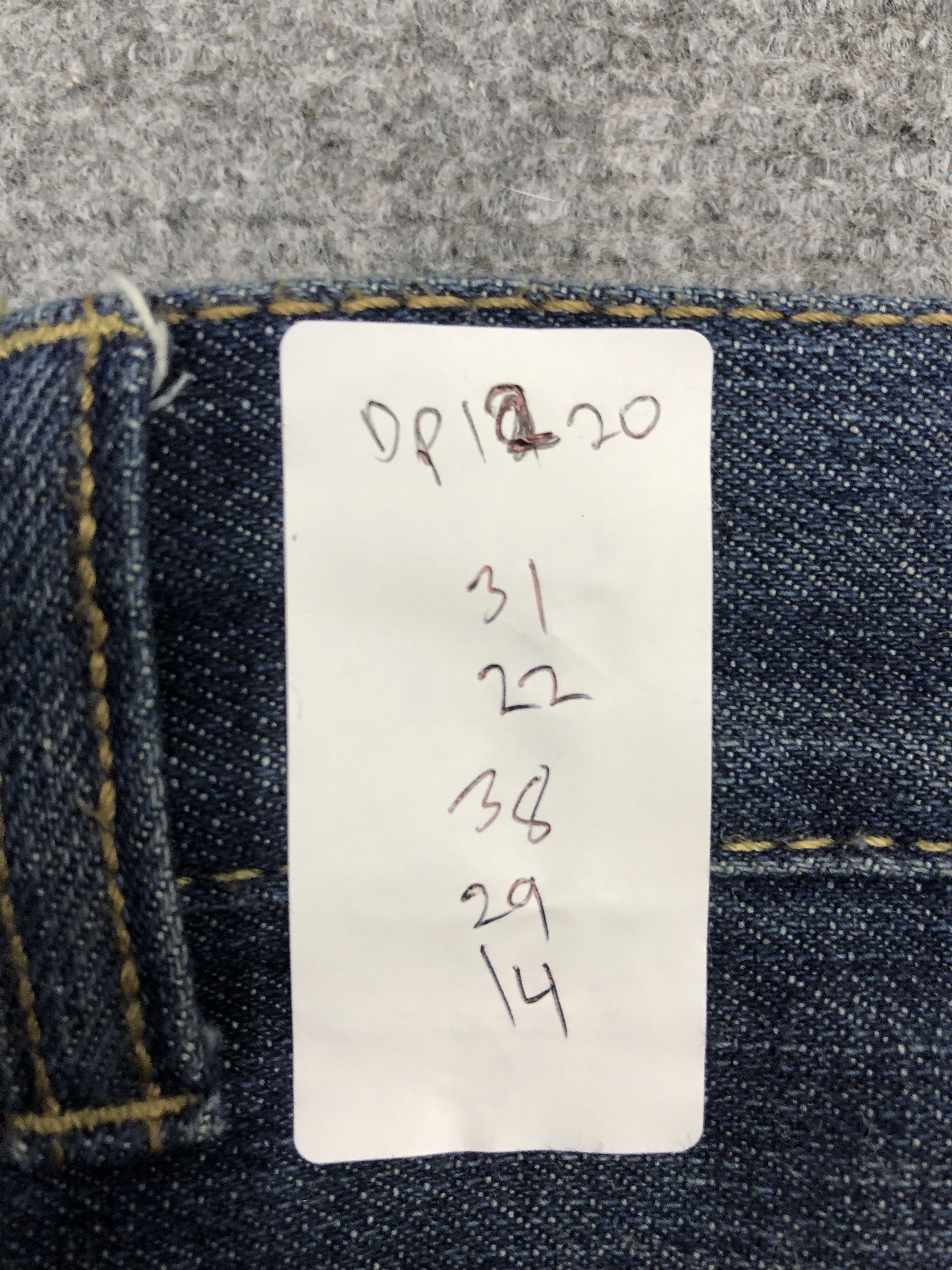 Vintage Vintage Levis 511 Faded Blue Slim Fit Jeans DP1220 Size US 31 - 12 Thumbnail