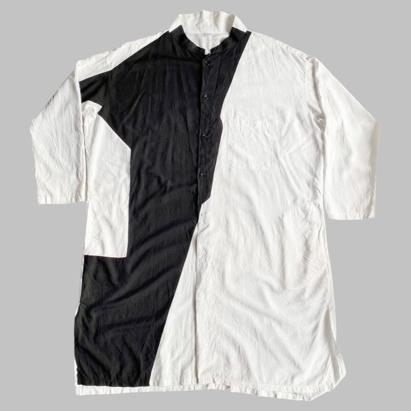Yohji Yamamoto Y’s Rayon Long Oversize Dress Size L / US 10 / IT 46 - 2 Thumbnail