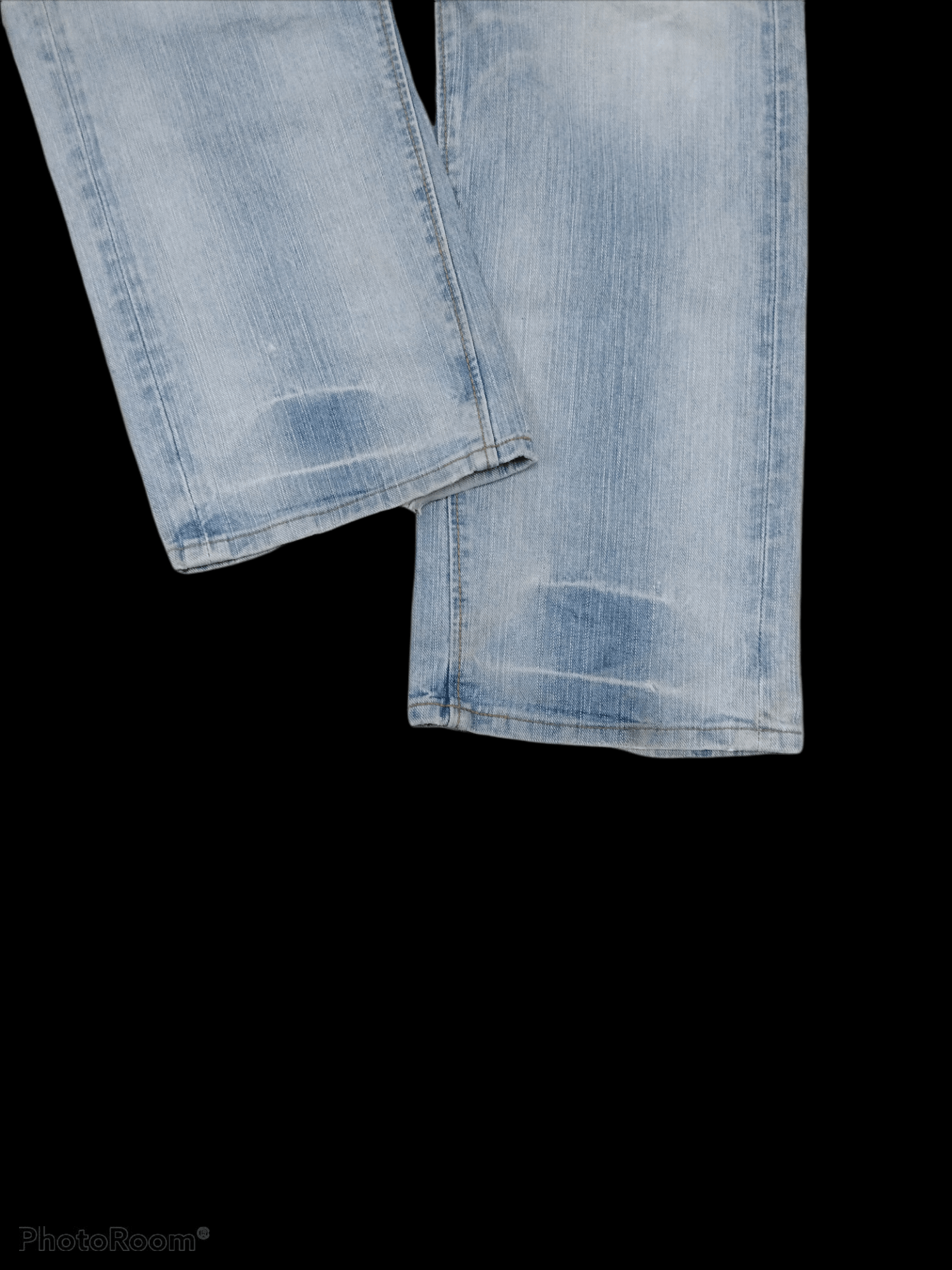 Japanese Brand DISTRESSED PACTHWORK EDWIN EXCLUSIVE VINTAGE DENIM PANTS Size US 33 - 6 Thumbnail