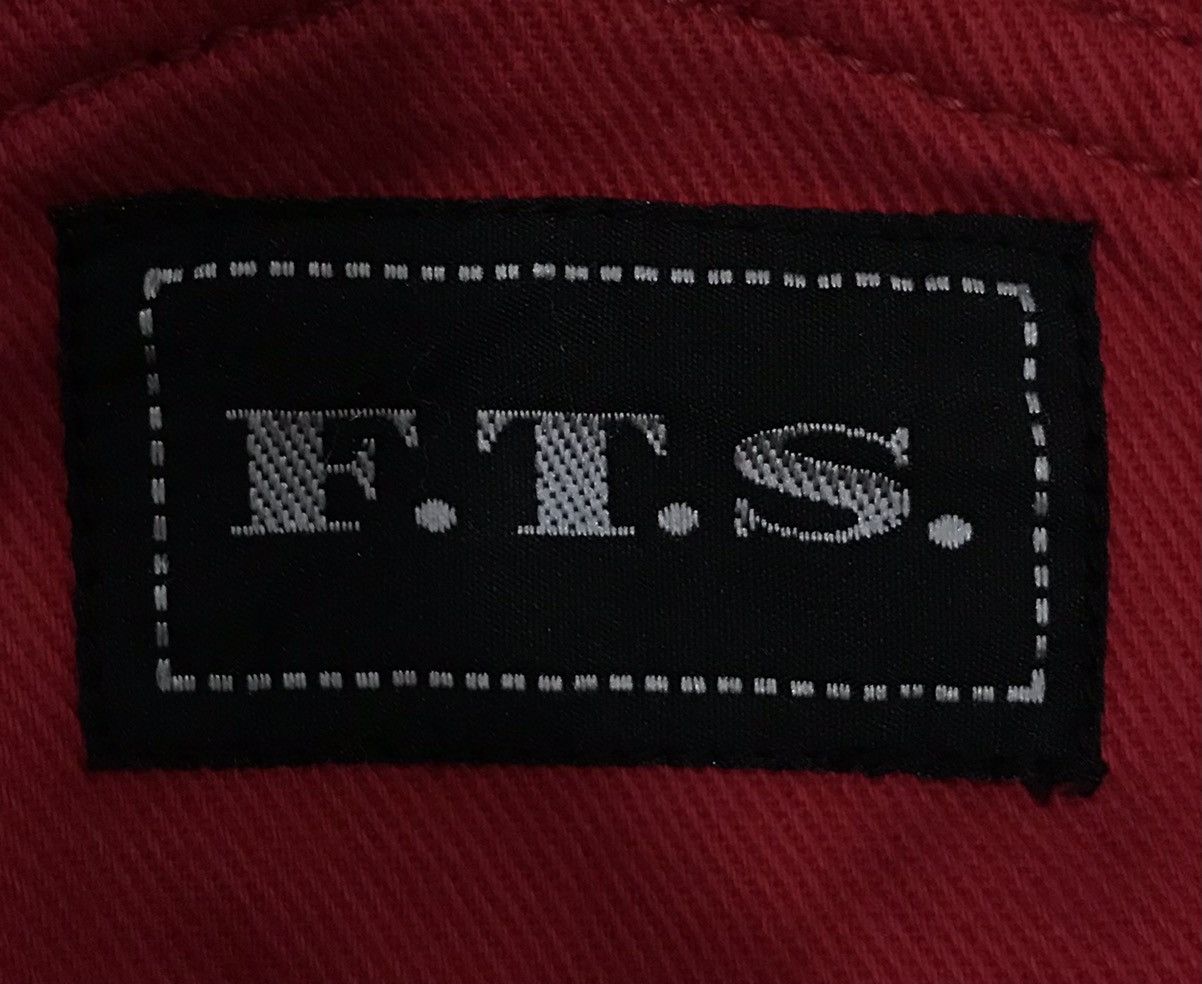 Japanese Brand Vintage Y2k F.T.S. Red Cotton Overalls Japanese Label Size M Size US 36 / EU 52 - 12 Thumbnail
