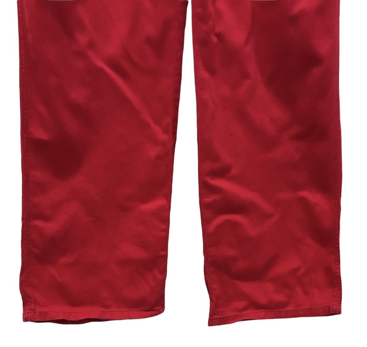 Japanese Brand Vintage Y2k F.T.S. Red Cotton Overalls Japanese Label Size M Size US 36 / EU 52 - 11 Thumbnail