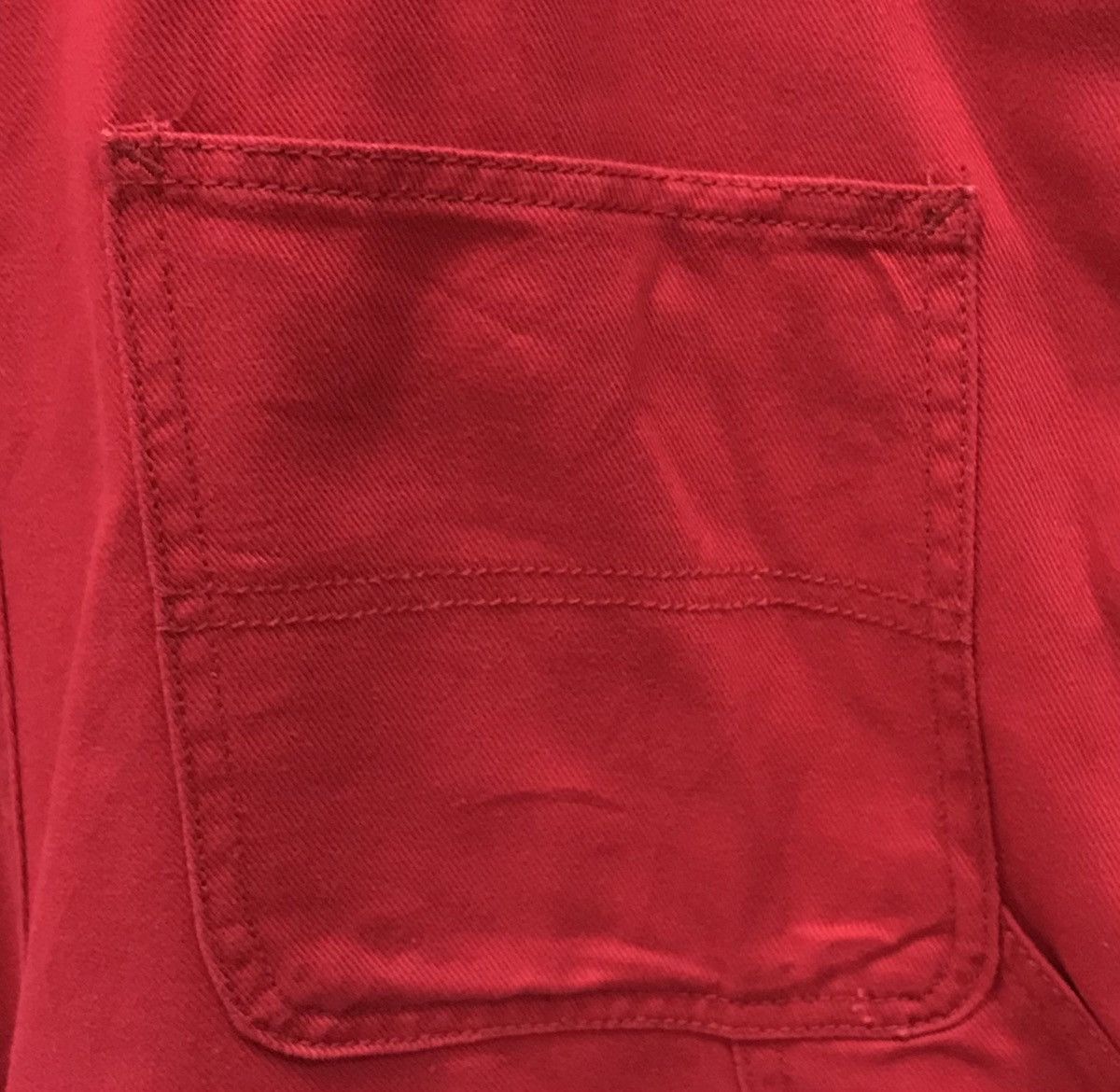 Japanese Brand Vintage Y2k F.T.S. Red Cotton Overalls Japanese Label Size M Size US 36 / EU 52 - 9 Thumbnail