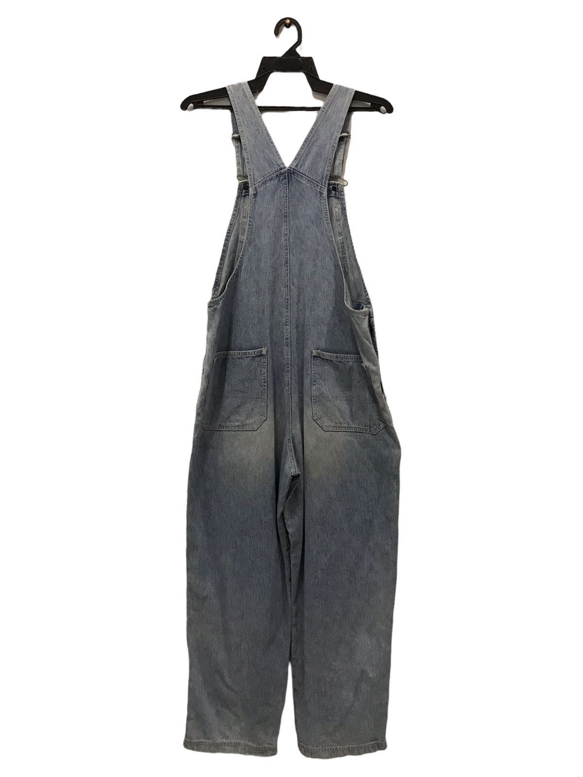 Japanese Brand × Vintage Vintage Y2k Style JEY FABRICS Denim Overalls - Medium Size US 32 / EU 48 - 2 Thumbnail