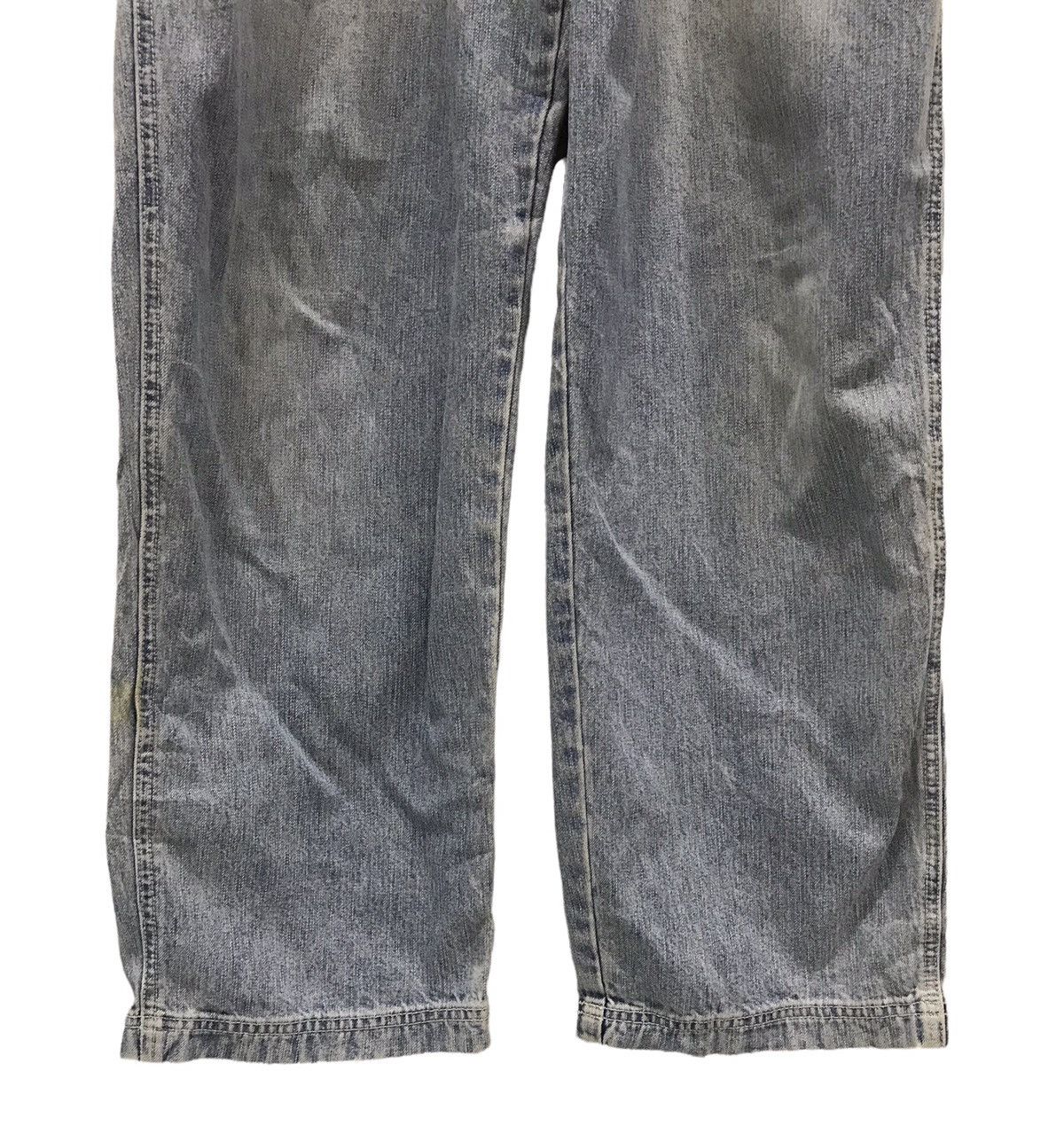 Japanese Brand × Vintage Vintage Y2k Style JEY FABRICS Denim Overalls - Medium Size US 32 / EU 48 - 12 Thumbnail