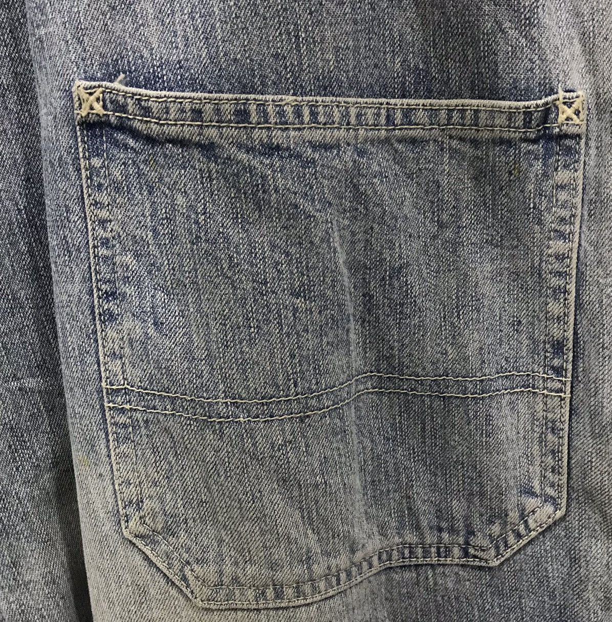 Japanese Brand × Vintage Vintage Y2k Style JEY FABRICS Denim Overalls - Medium Size US 32 / EU 48 - 10 Thumbnail