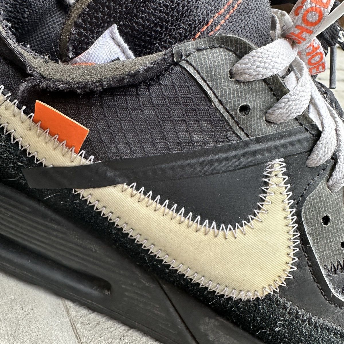 Nike × Off-White Off-White Nike Air Max 90 Size US 11 / EU 44 - 2 Thumbnail