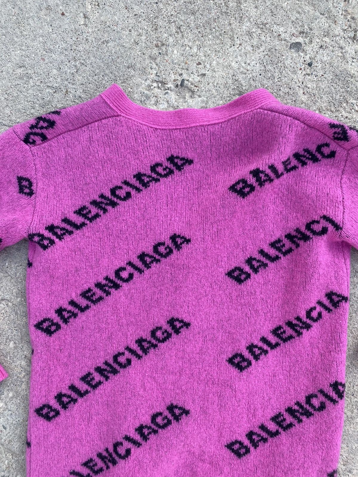Balenciaga Balenciaga Knit All Over Print Cardigan Size S / US 4 / IT 40 - 13 Thumbnail