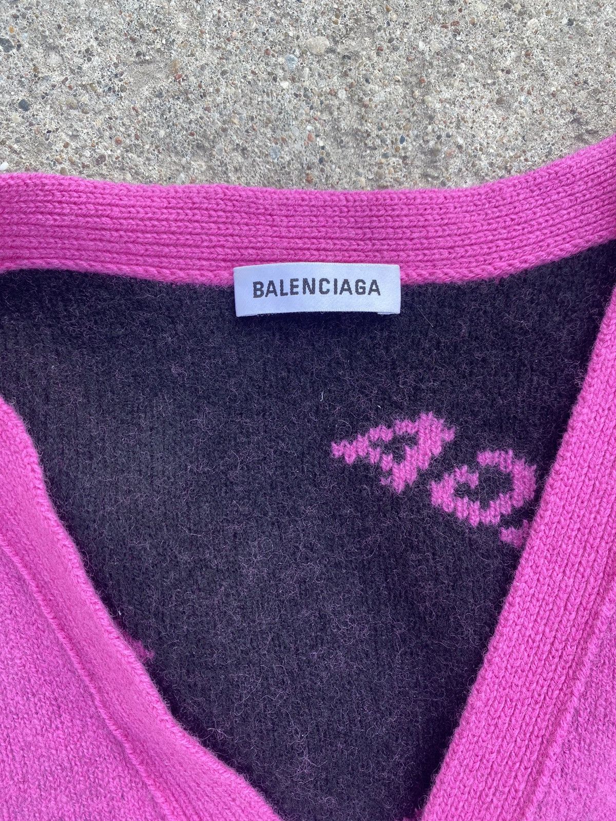 Balenciaga Balenciaga Knit All Over Print Cardigan Size S / US 4 / IT 40 - 9 Thumbnail
