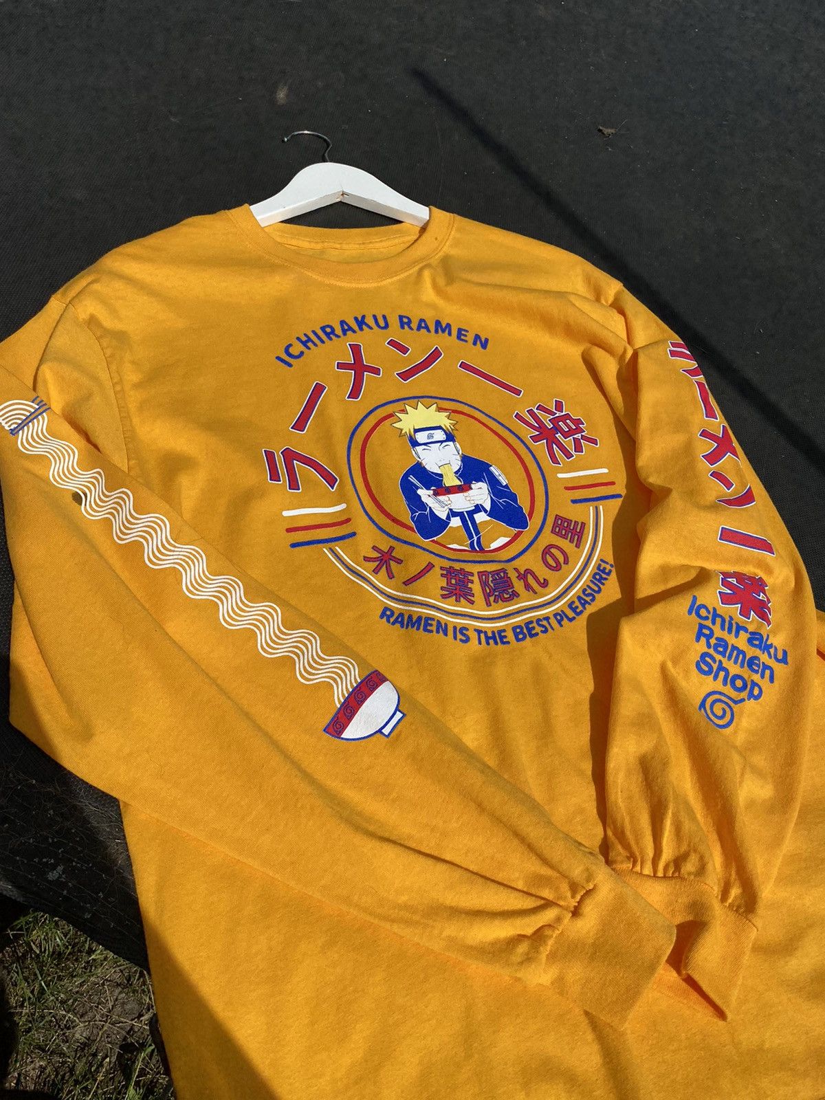 Anime × Japanese Brand × Vintage RARE Vintage 2000s NARUTO ICHIRAKU RAMEN Anime Longsleeve Size US L / EU 52-54 / 3 - 3 Thumbnail