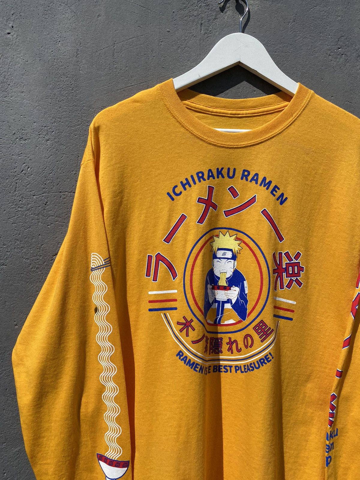 Anime × Japanese Brand × Vintage RARE Vintage 2000s NARUTO ICHIRAKU RAMEN Anime Longsleeve Size US L / EU 52-54 / 3 - 2 Thumbnail