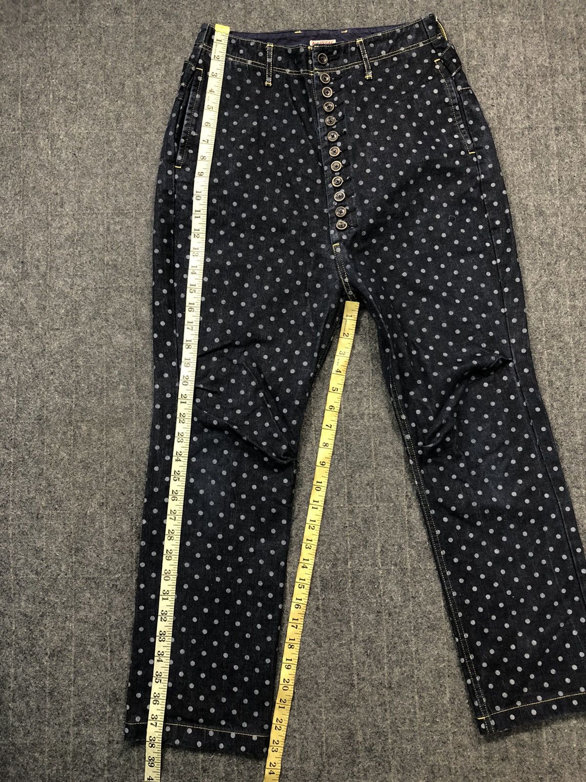 Kapital Kapital Pants Polka Dot Punk Bondage Design Super Rare Size US 28 / EU 44 - 16 Thumbnail