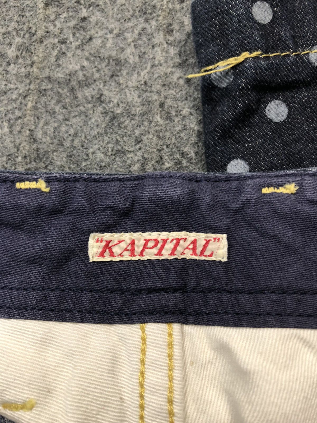 Kapital Kapital Pants Polka Dot Punk Bondage Design Super Rare Size US 28 / EU 44 - 3 Thumbnail