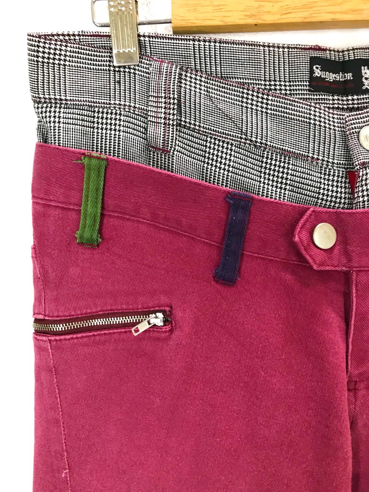 Japanese Brand Japanese Brand SUGGESTION Double Waist Pants Size US 32 / EU 48 - 5 Thumbnail