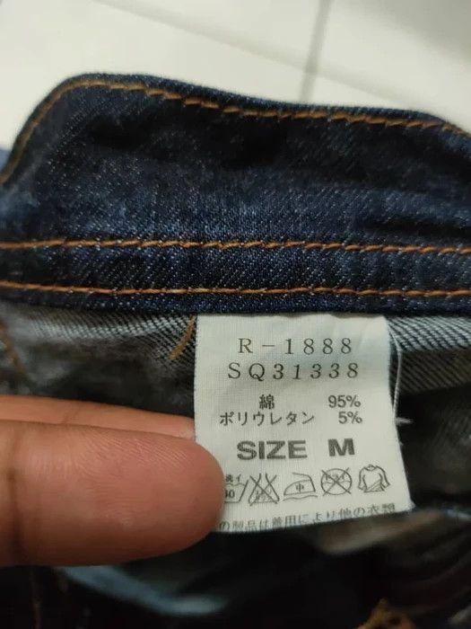 Japanese Brand RNA INC Star Patchwork Denim Size 29" - 5 Thumbnail