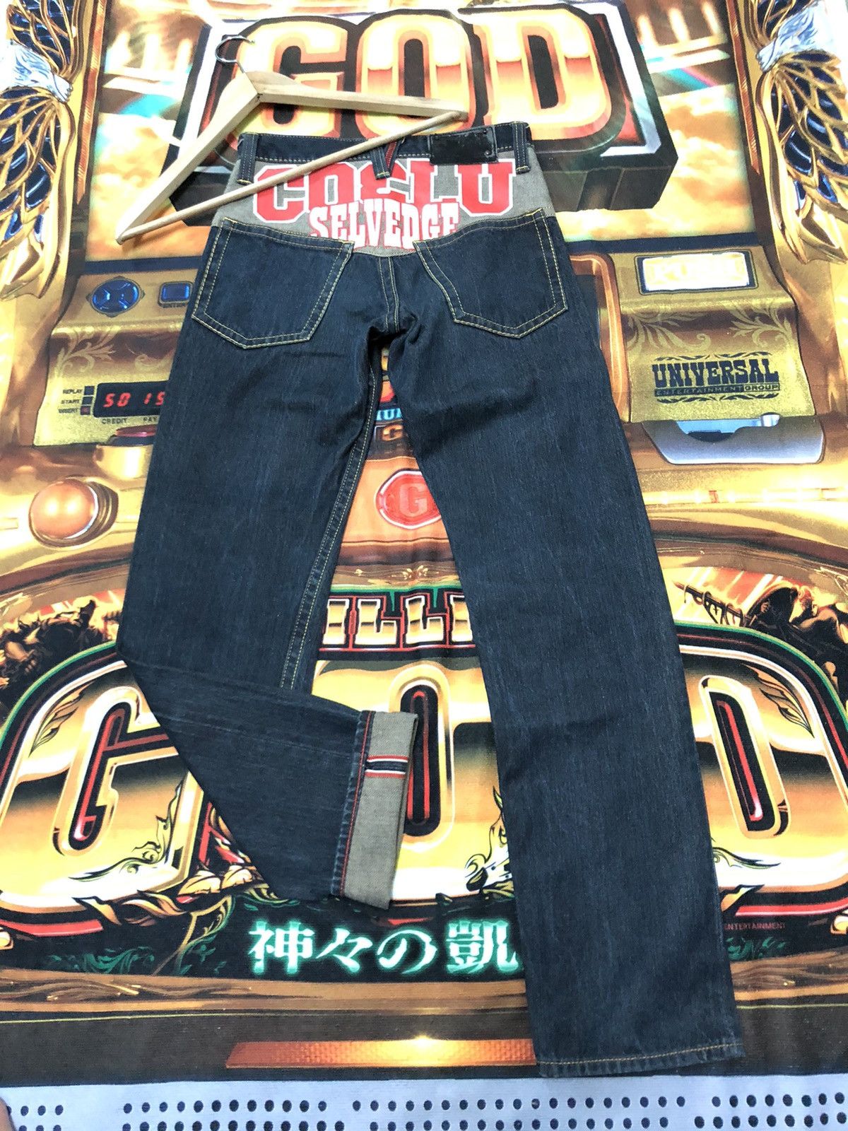 image of Salvage x Vintage Co & Lu Denim Selvedge in Blue, Men's (Size 27)