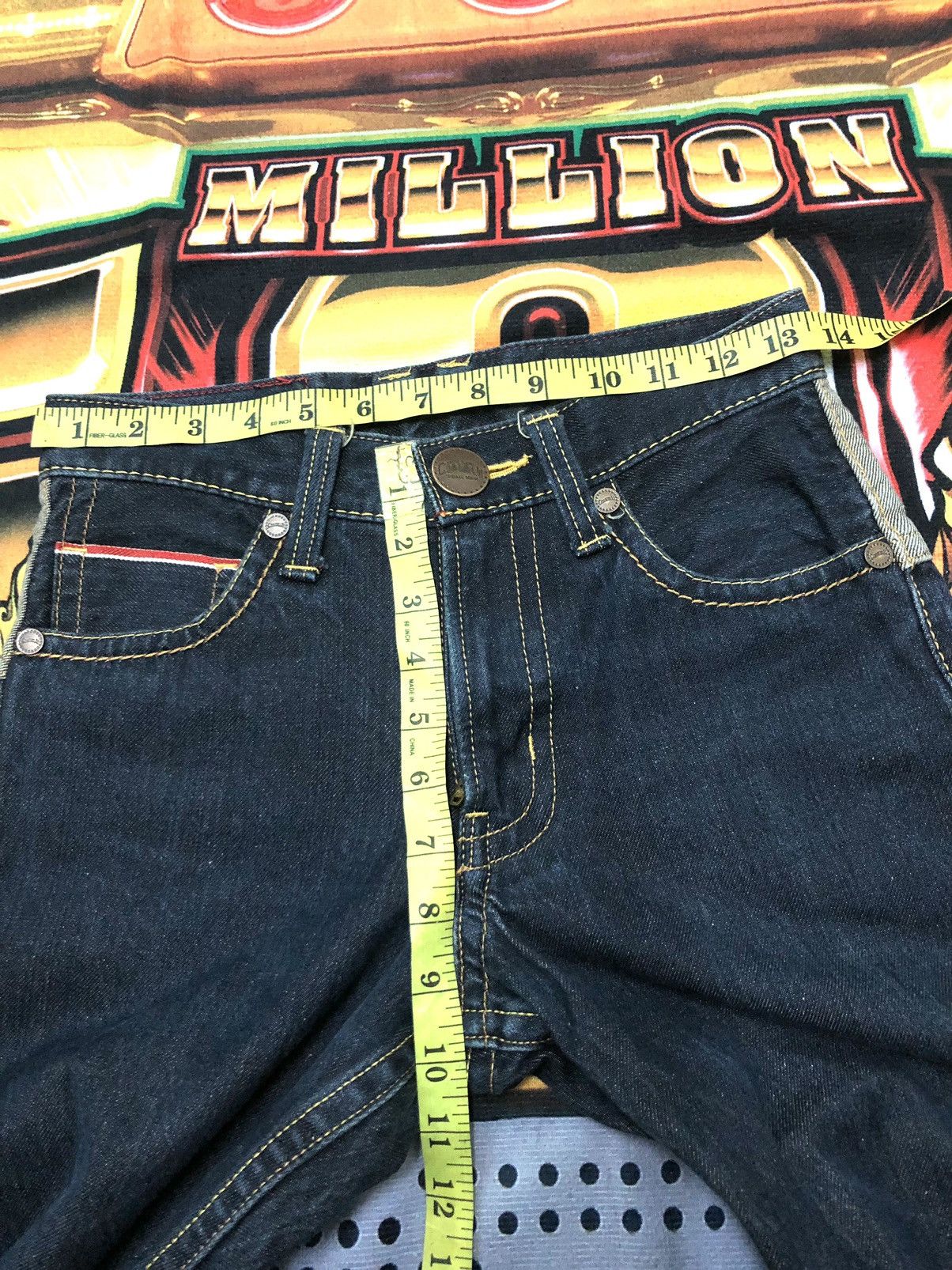 Japanese Brand × Salvage × Vintage VINTAGE CO & LU DENIM SELVEDGE Size US 27 - 13 Thumbnail