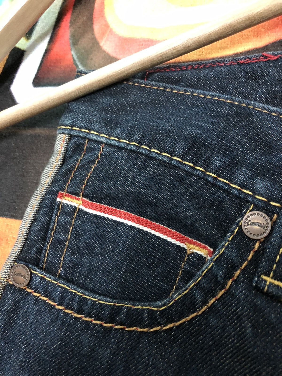 Japanese Brand × Salvage × Vintage VINTAGE CO & LU DENIM SELVEDGE Size US 27 - 5 Thumbnail