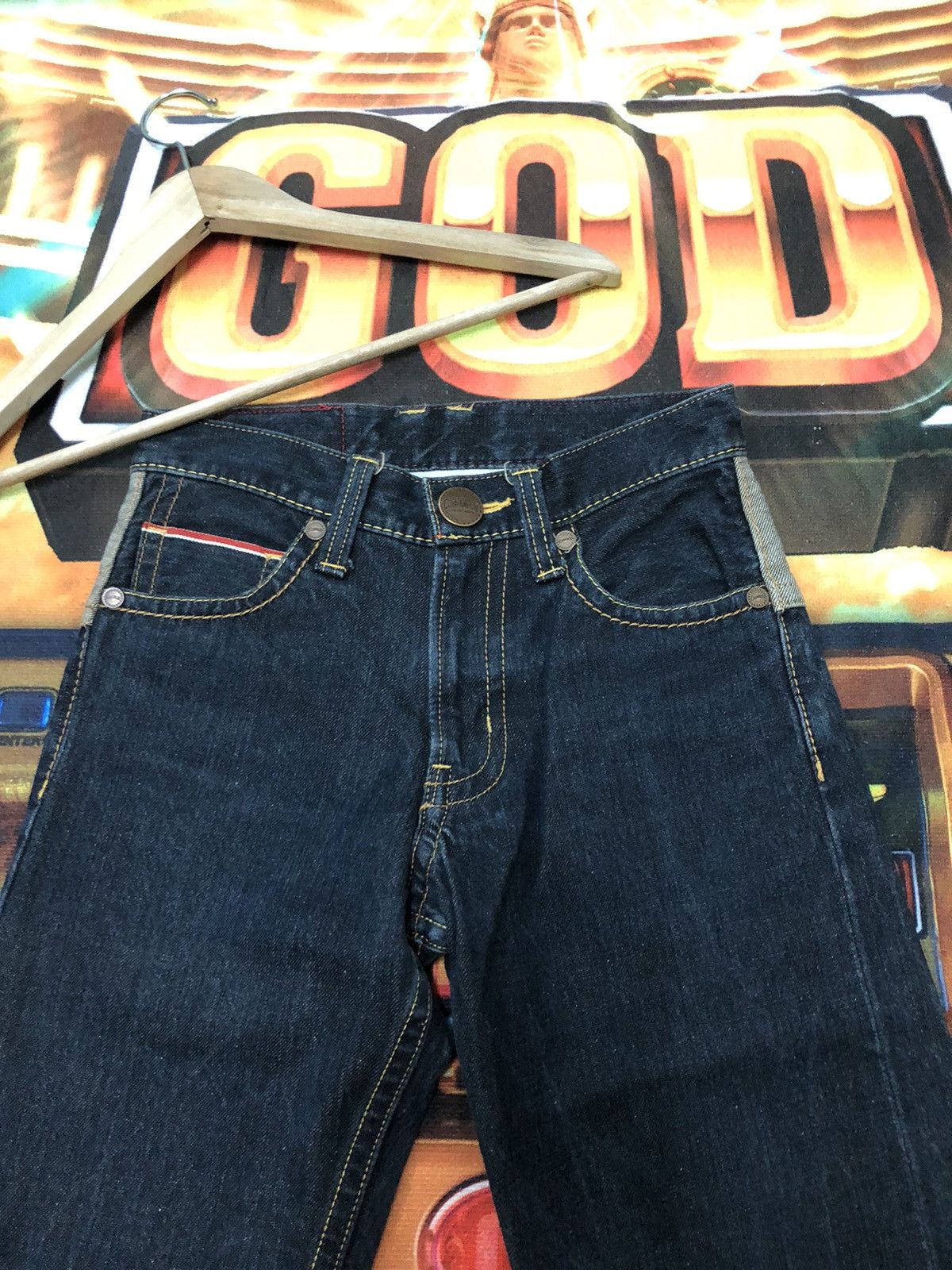 Japanese Brand × Salvage × Vintage VINTAGE CO & LU DENIM SELVEDGE Size US 27 - 4 Thumbnail