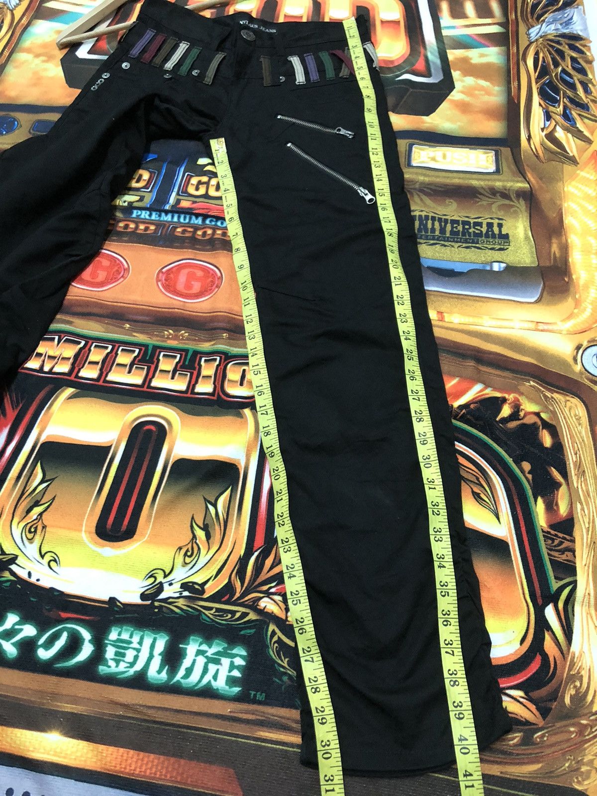 Japanese Brand × Seditionaries NYLAUS JEANS DOUBLE WAIST BONDAGE PANTS Size US 29 - 11 Thumbnail