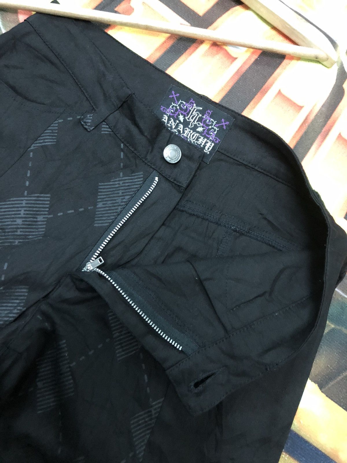 Japanese Brand × Seditionaries H ANARCHY BONDAGE GOTHIC PUNK FLARE PANTS Size US 28 / EU 44 - 5 Thumbnail