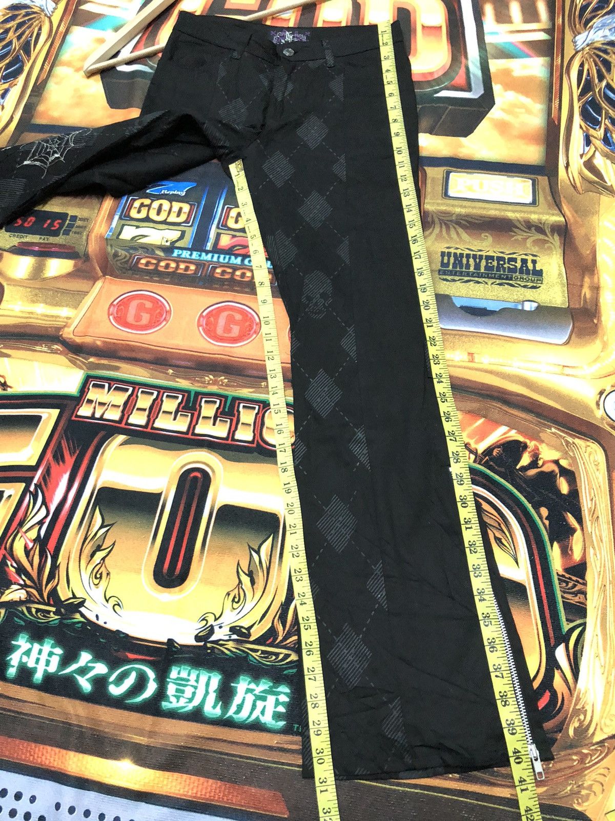Japanese Brand × Seditionaries H ANARCHY BONDAGE GOTHIC PUNK FLARE PANTS Size US 28 / EU 44 - 18 Thumbnail