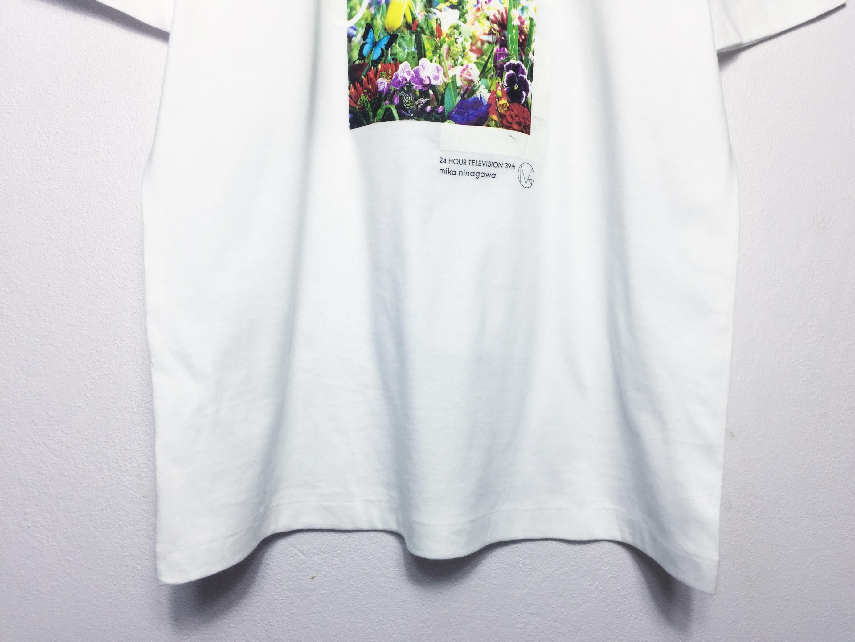 Japanese Brand FINAL DROP 🔥 Vintage 24 Hour Television Mika Ninagawa Tees Size US M / EU 48-50 / 2 - 4 Thumbnail