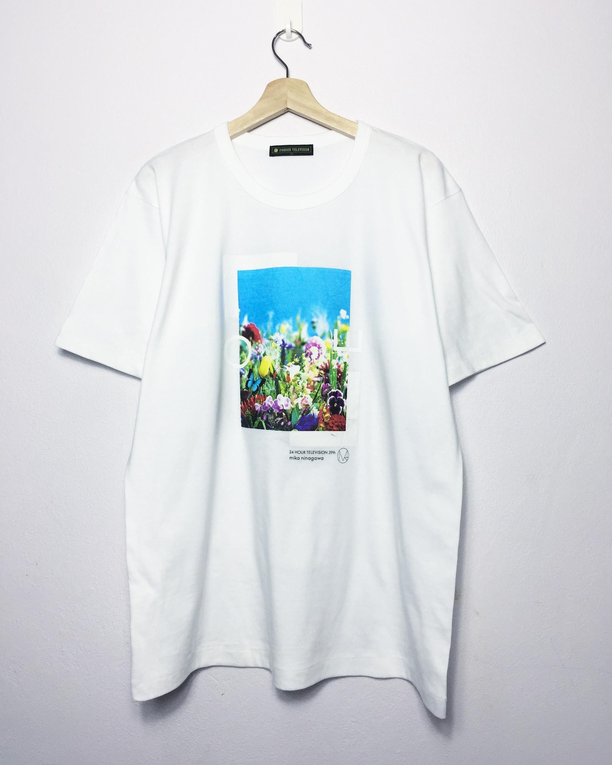 Japanese Brand FINAL DROP 🔥 Vintage 24 Hour Television Mika Ninagawa Tees Size US M / EU 48-50 / 2 - 1 Thumbnail