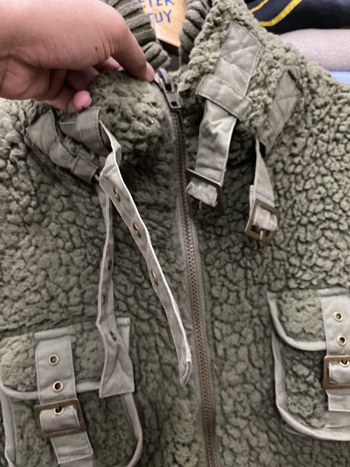 Japanese Brand HONEY DROP SHERPA JACKET NICE DESIGN Size US L / EU 52-54 / 3 - 3 Thumbnail