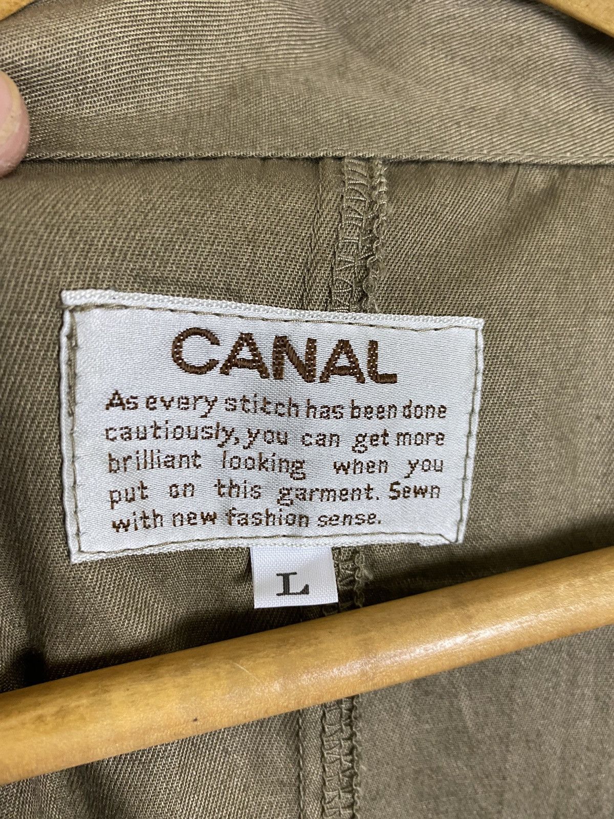 Japanese Brand CANAL COTTON JACKET Size US L / EU 52-54 / 3 - 7 Thumbnail