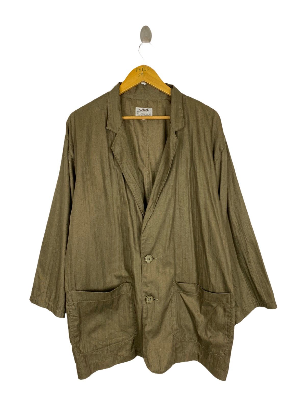 Japanese Brand CANAL COTTON JACKET Size US L / EU 52-54 / 3 - 1 Thumbnail