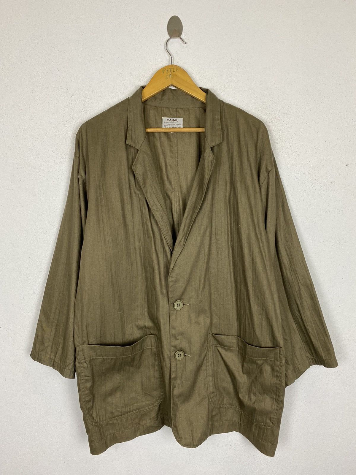 Japanese Brand CANAL COTTON JACKET Size US L / EU 52-54 / 3 - 2 Thumbnail