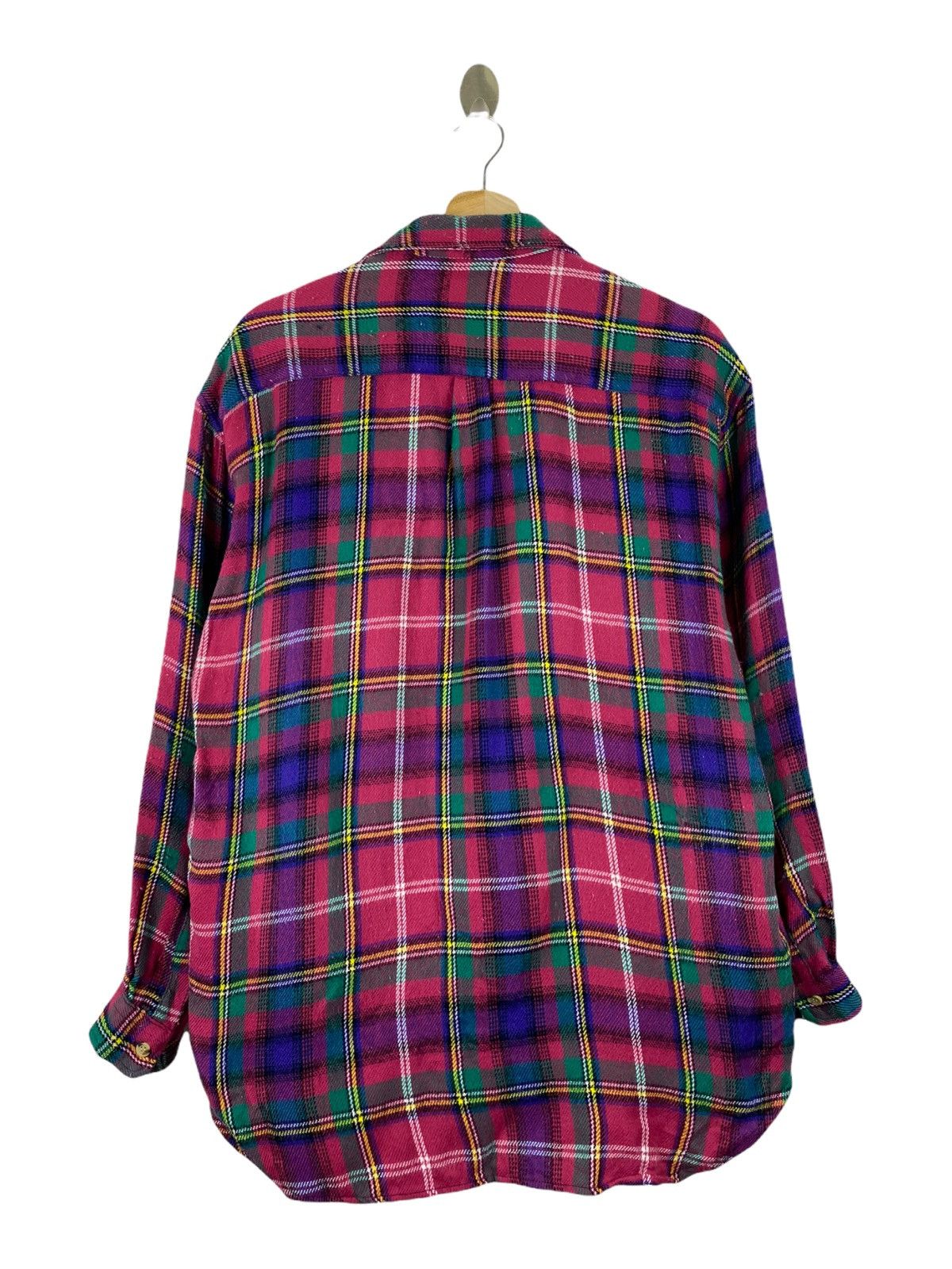 Japanese Brand × Vintage VINTAGE SPIRIT HOUSE JEANS PLAID CHECK SHIRT Size US L / EU 52-54 / 3 - 2 Thumbnail
